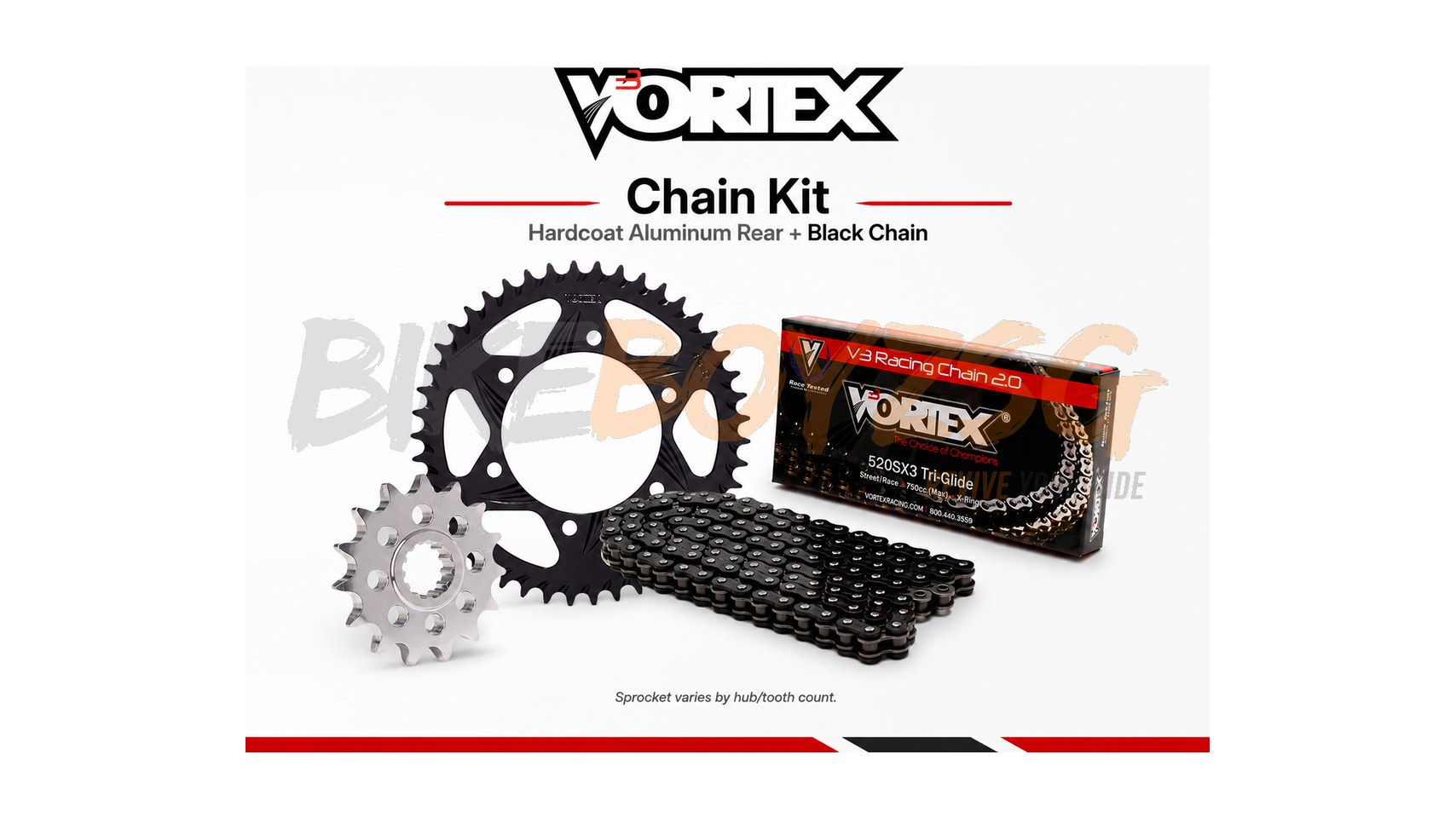 Vortex Sprocket Set 520/525 (15T/43T)