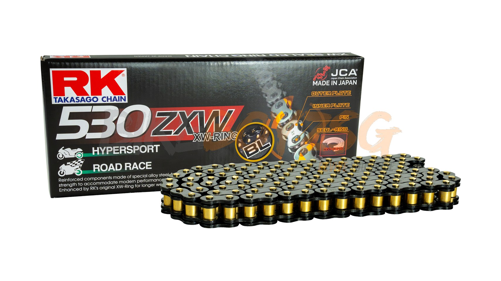 RK Takasago XSO / ZXW / GXW Chain 520 (106L)