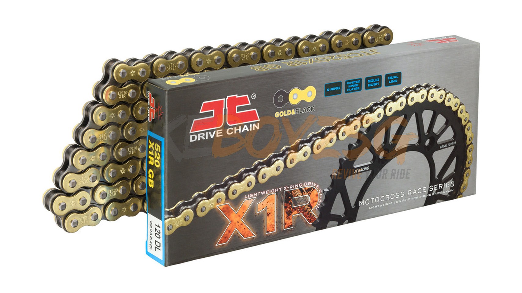 JT Chain X-ring / heavy duty Chain 428 (128L)