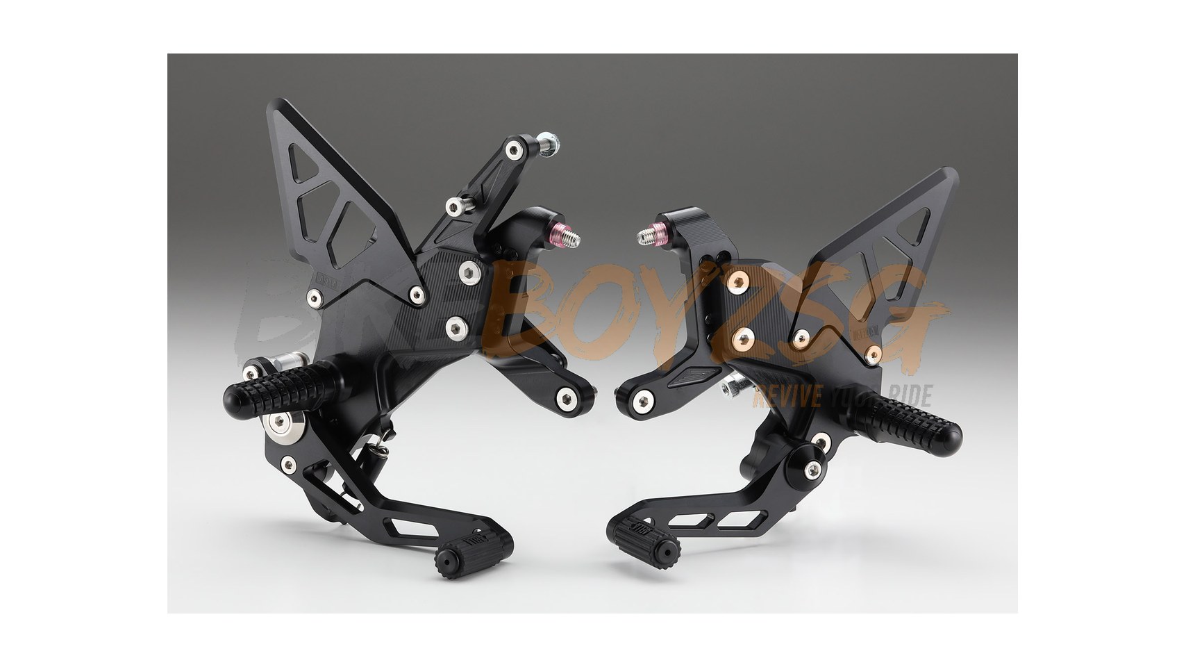 Riding Rearsets for Ducati StreetFighter V4/S