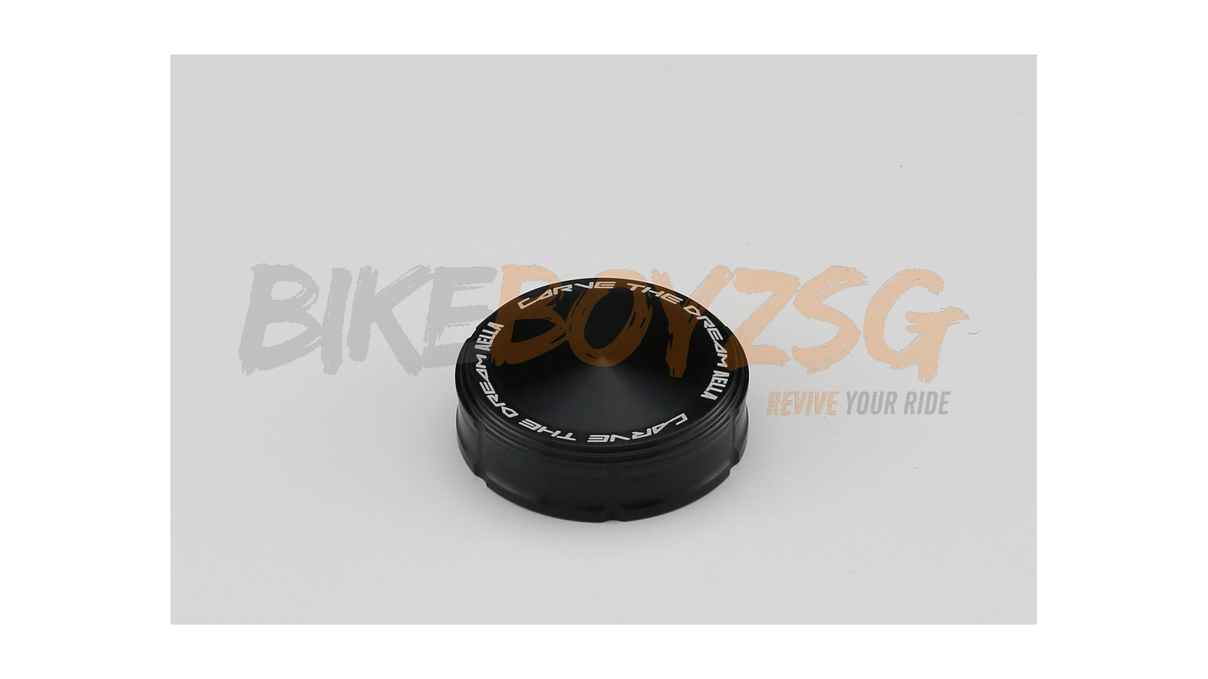 Rear Brake/ Clutch Reservoir Cap for BREMBO S15 OEM Type - Black