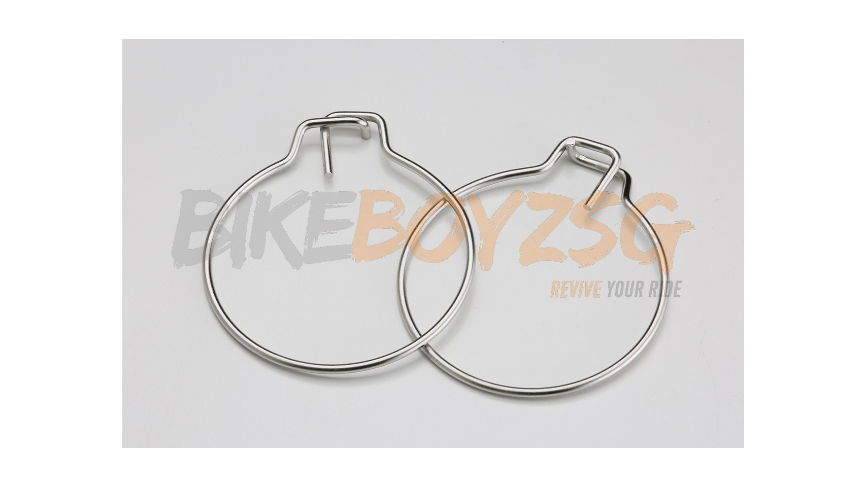 Rear Axle Nut Lock Pin Set Polished for Ducati