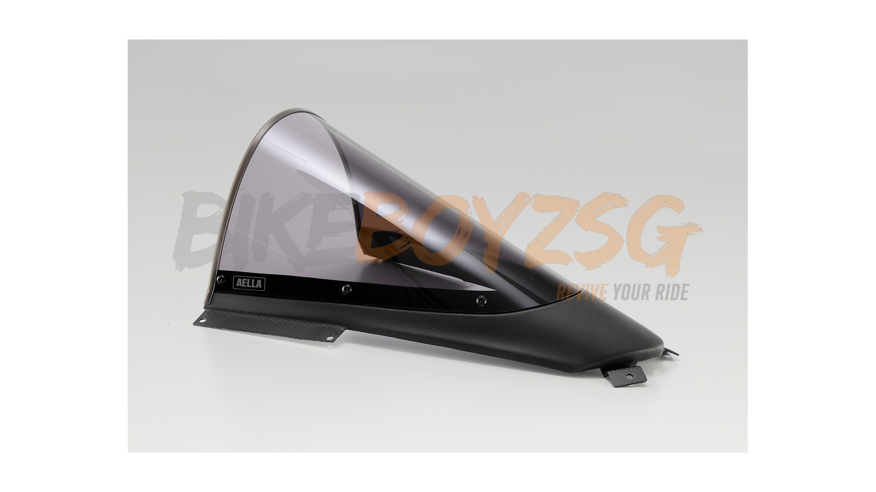 Dry carbon high screen - Smoke