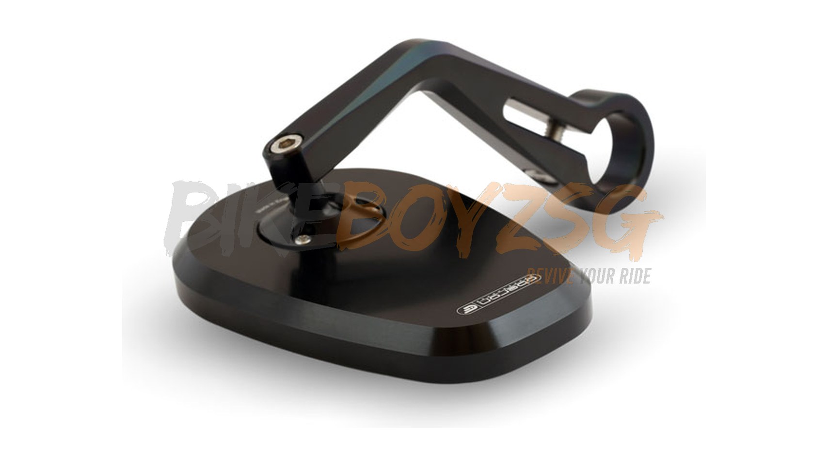 Urban 75mm 7/8" Barend Mirror - Black