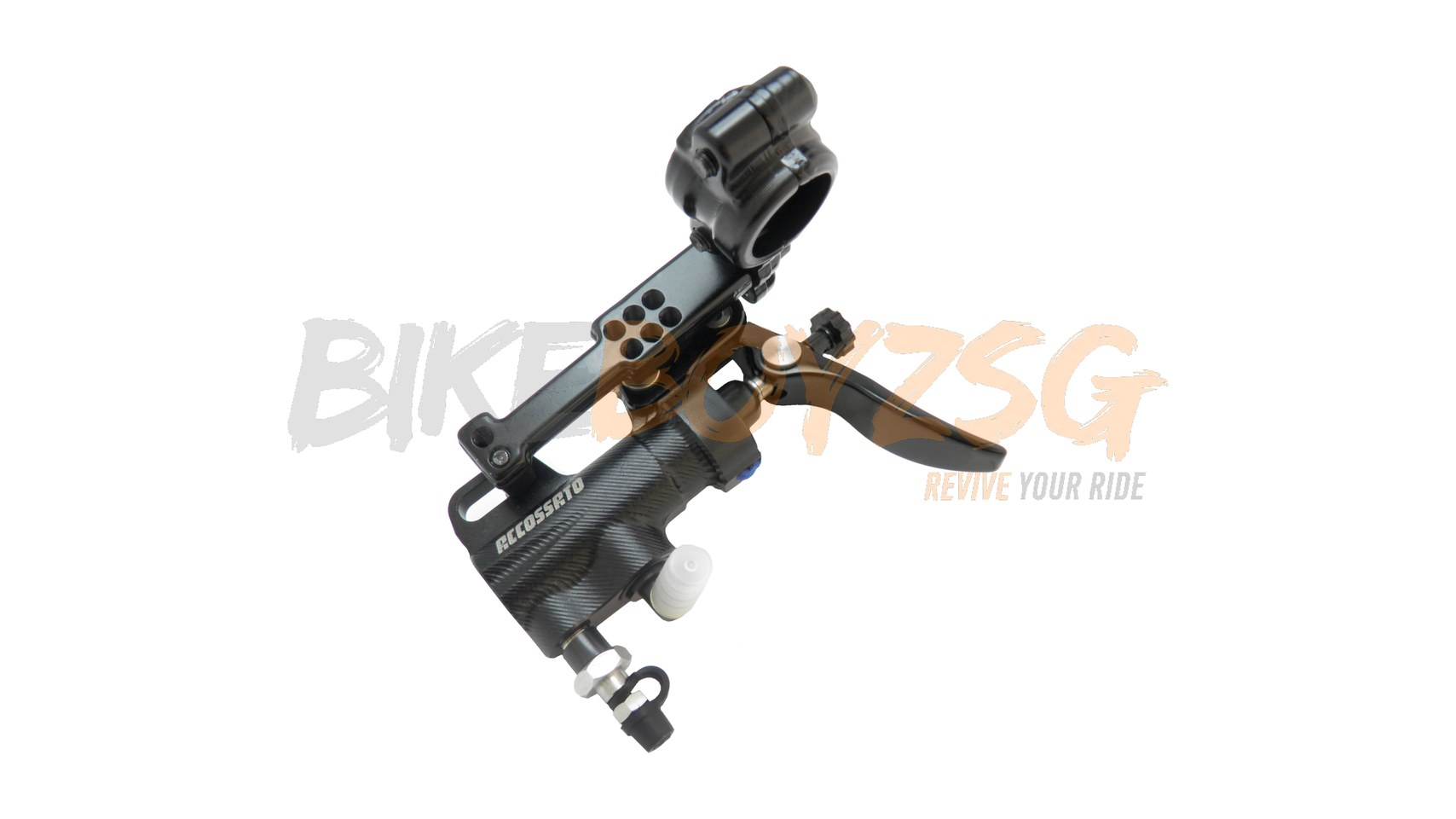 Hand (thumb) rear brake master cylinder
