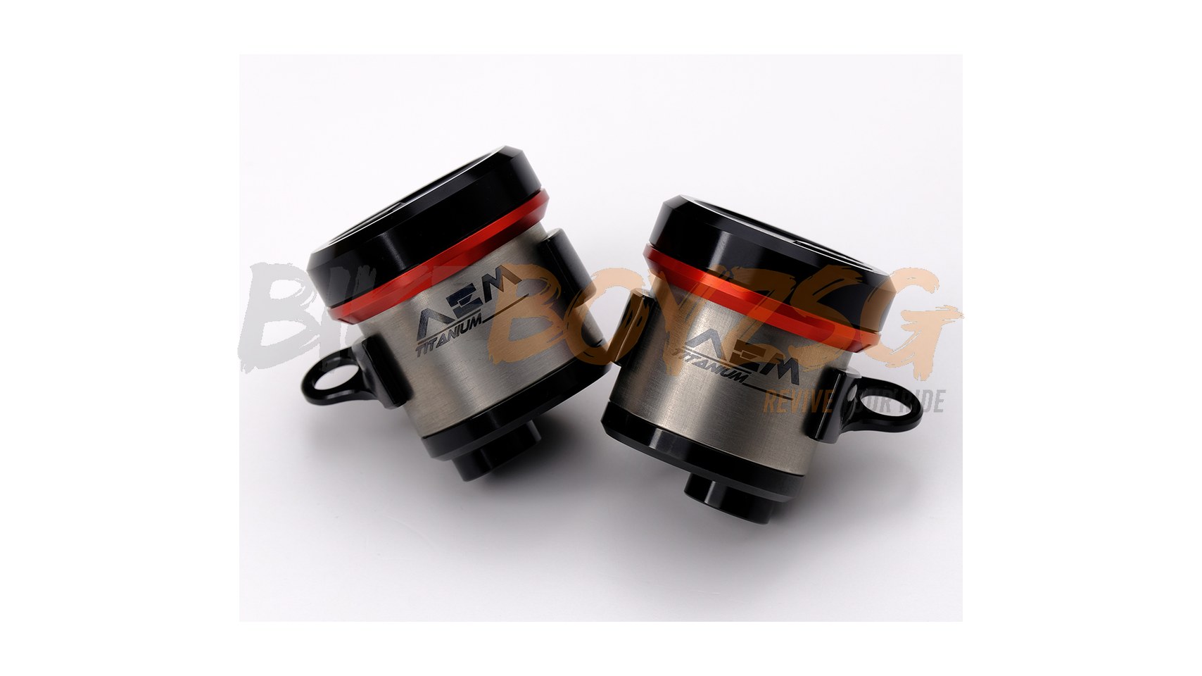 Integrated Titanium 42mm Brake Fluid Tank