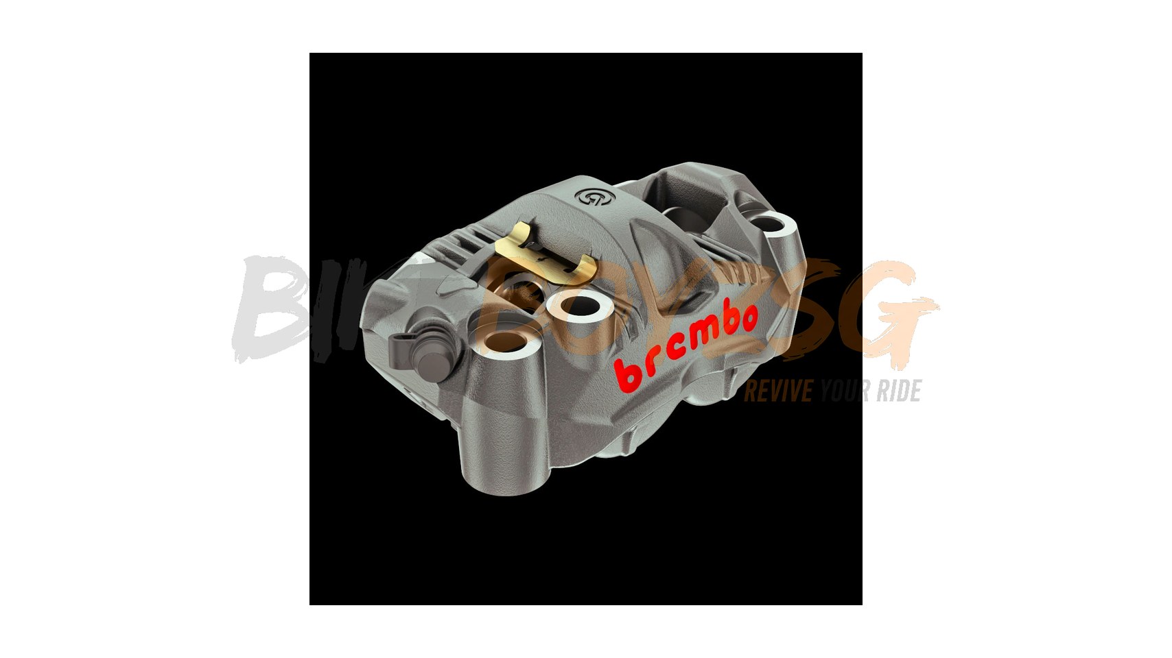 GP4-RS cast monoblock finned caliper