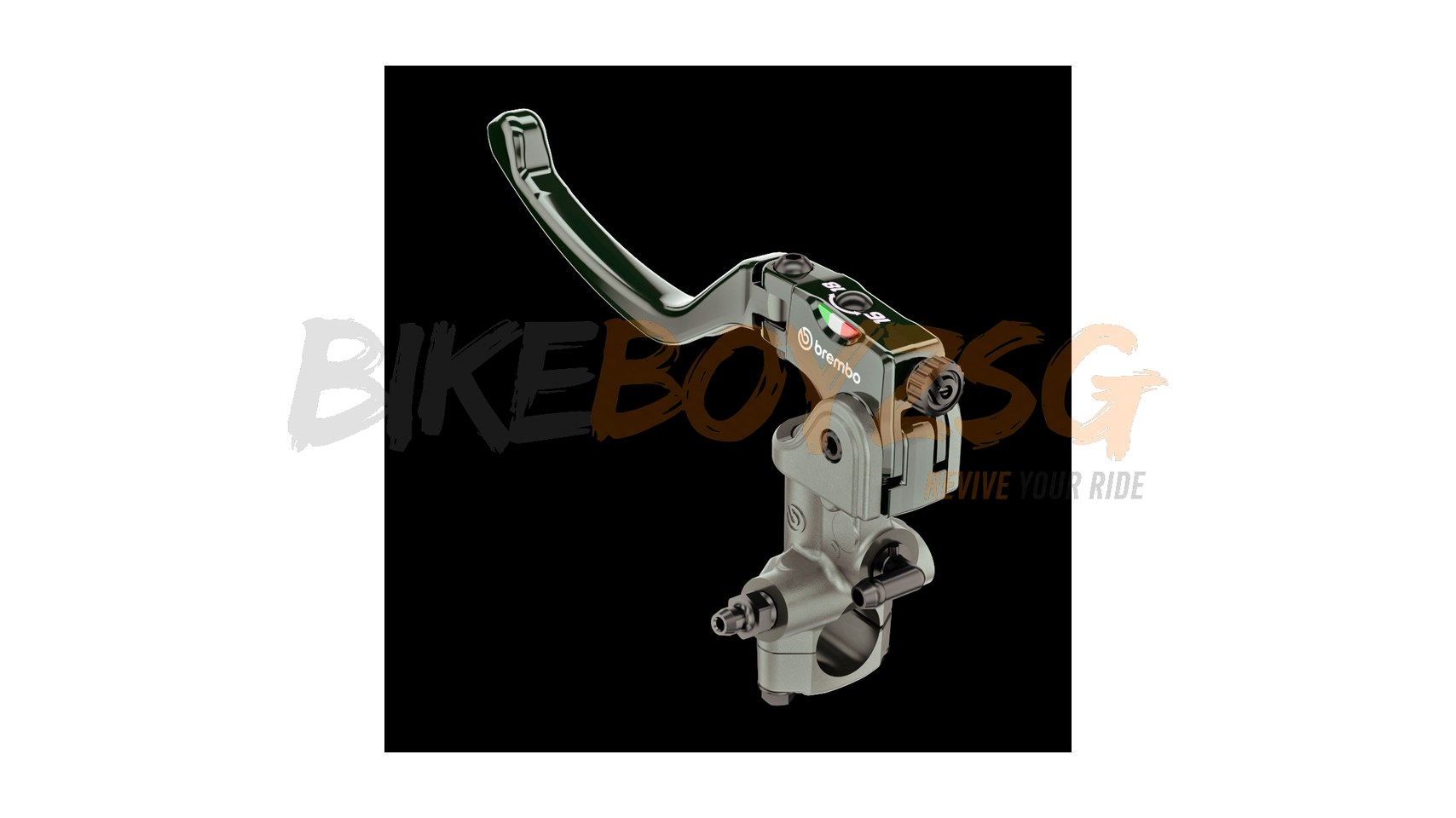 Radial Clutch Master Cylinder Brembo 16RCS, Fold-Up Lever, 16-18 ratio