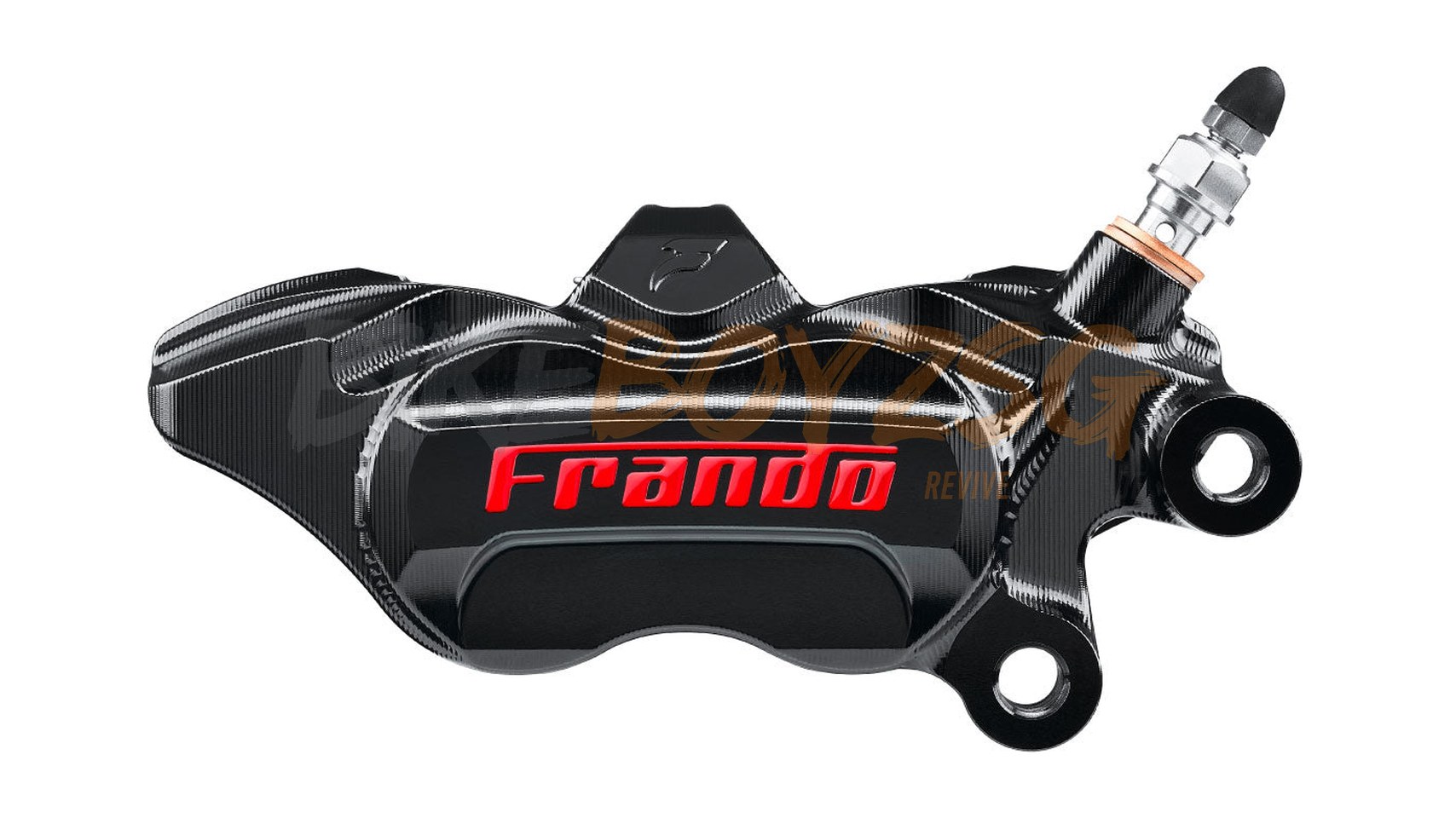 Front P4 / rear P2 caliper