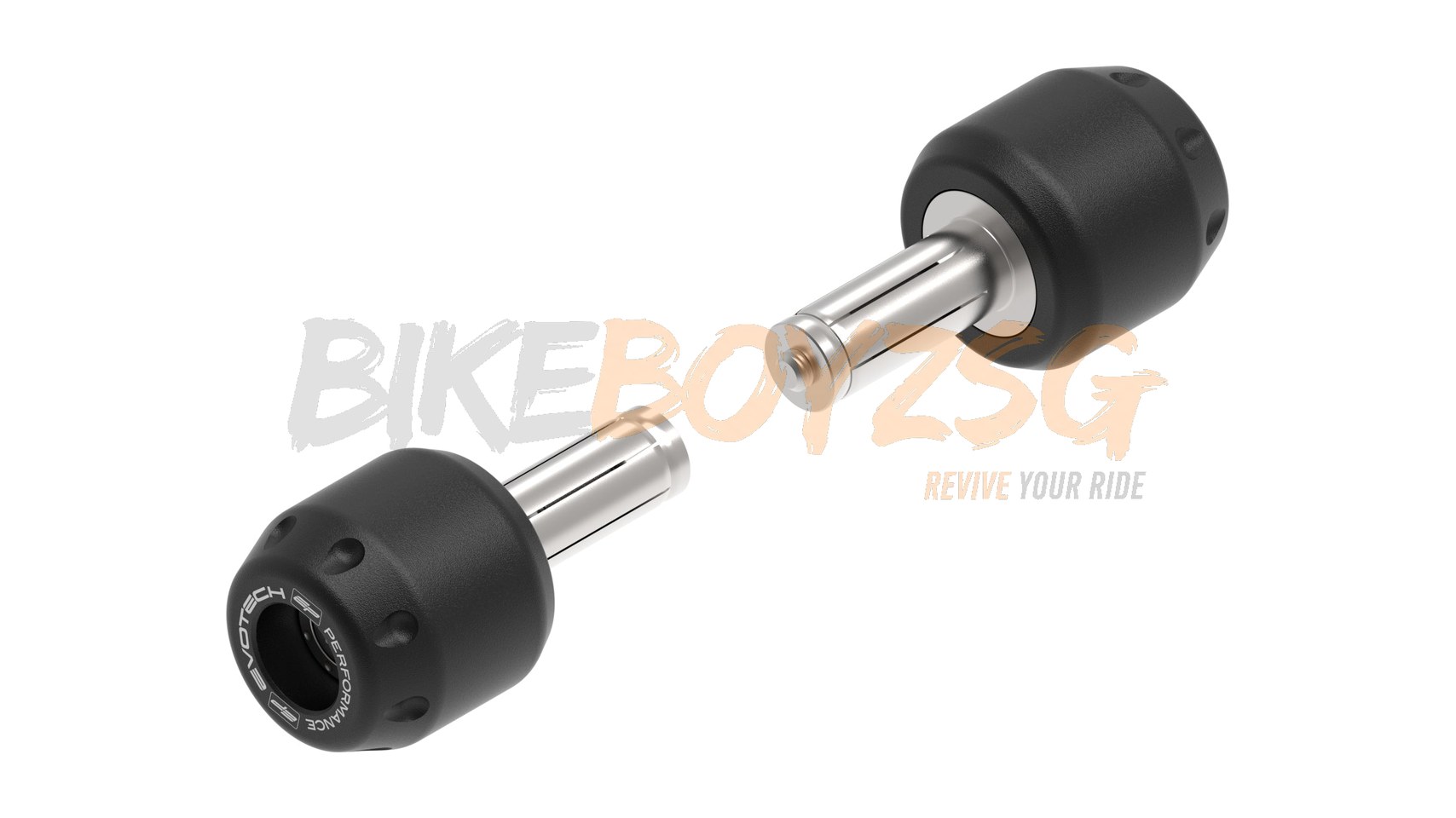 EP KTM 1290 Superduke R Bar End Weights - Black