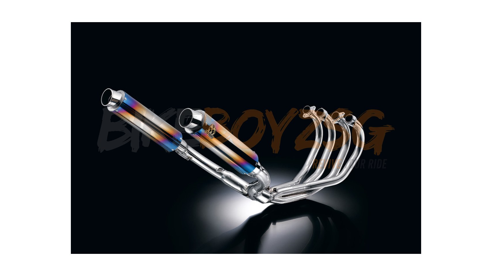 HONDA CB400SF REVO LED FULLSYSTEM PURESPORT “TWOTAIL” TITANBLUE