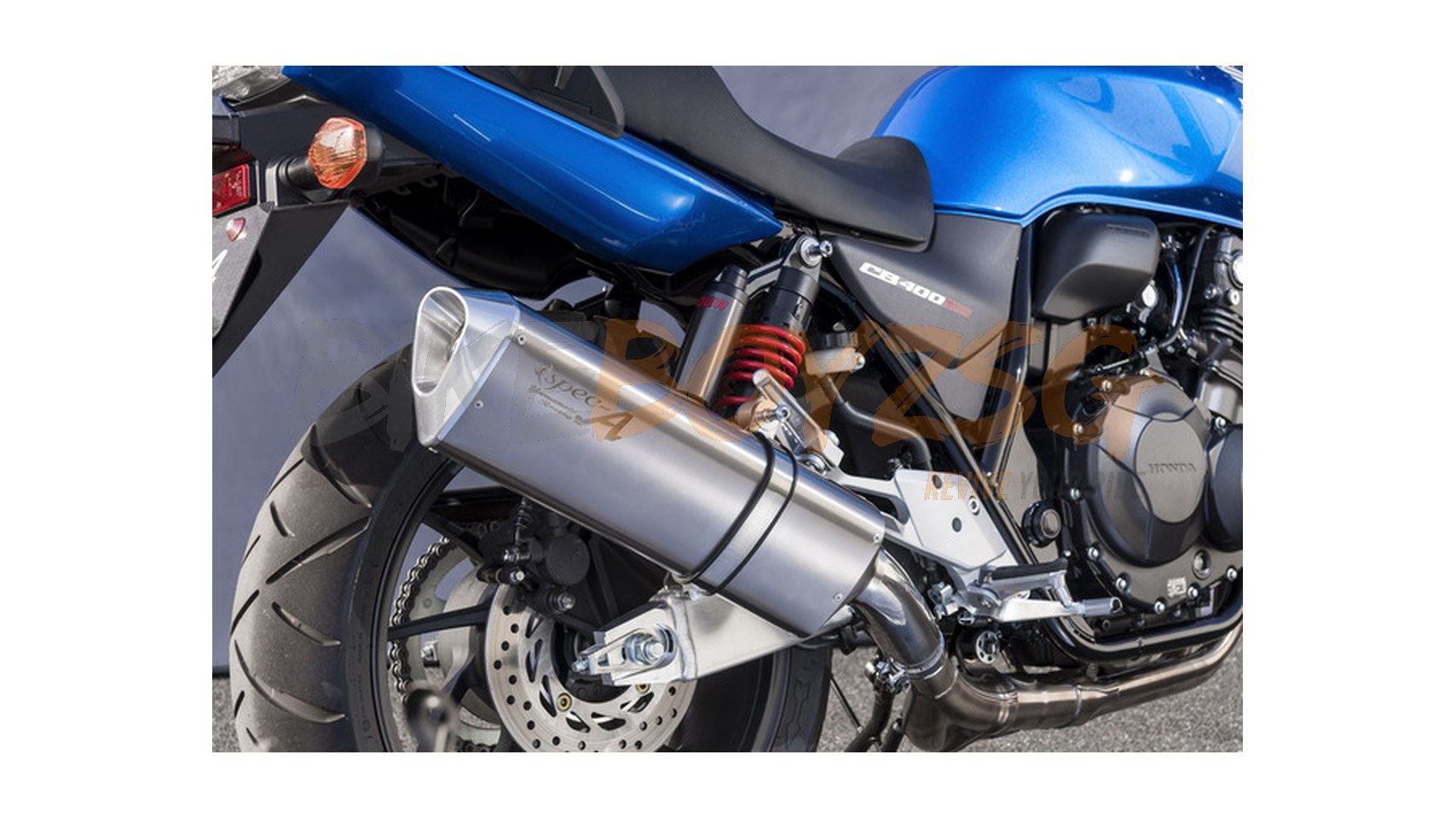 HONDA CB400SF REVO LED TITANIUM SLIP-ON TYPE SA