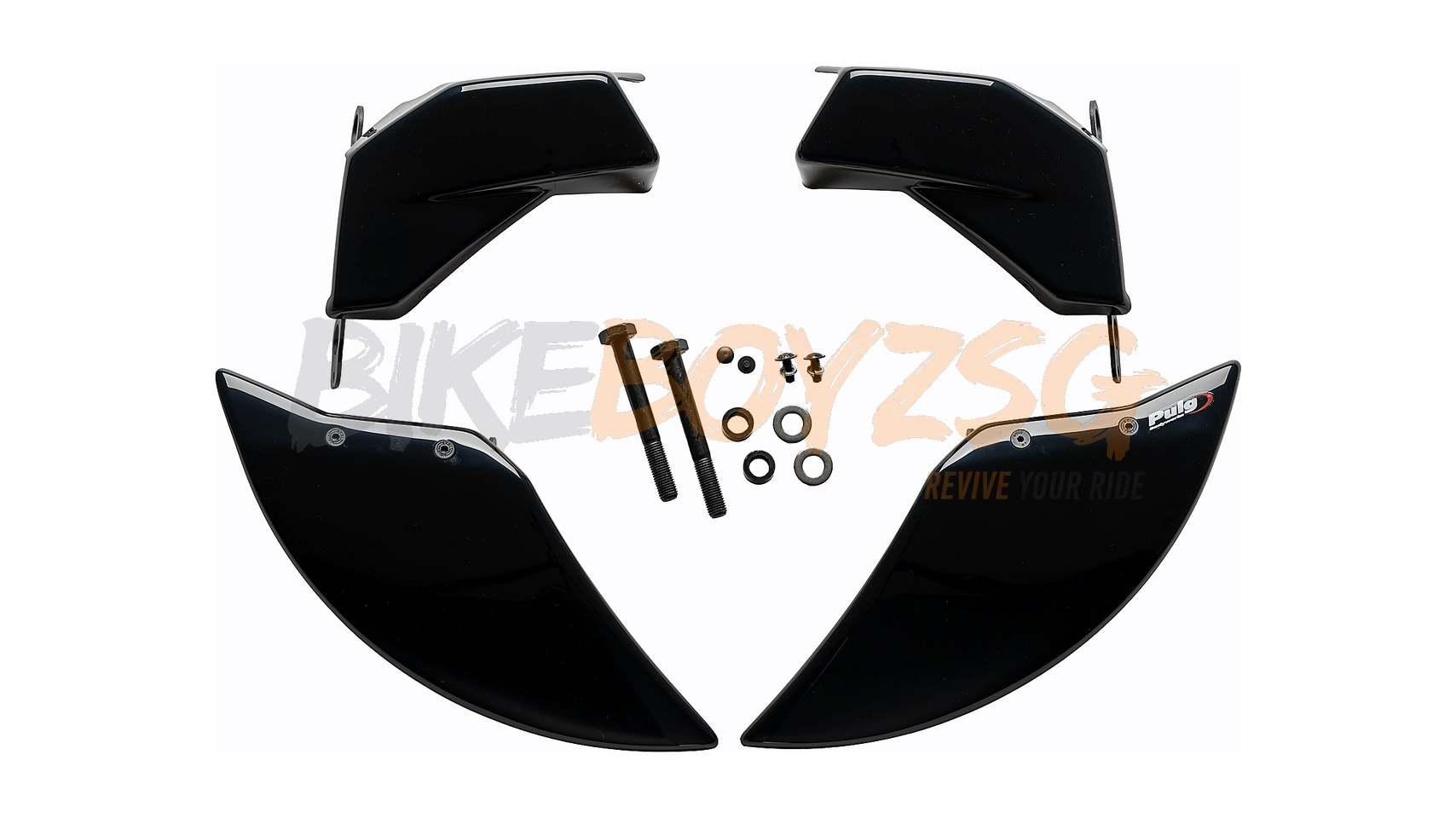 BRAKE COOLER YAMAHA T-MAX 560 / 560 TECH MAX 2022-2025 - MATT BLACK