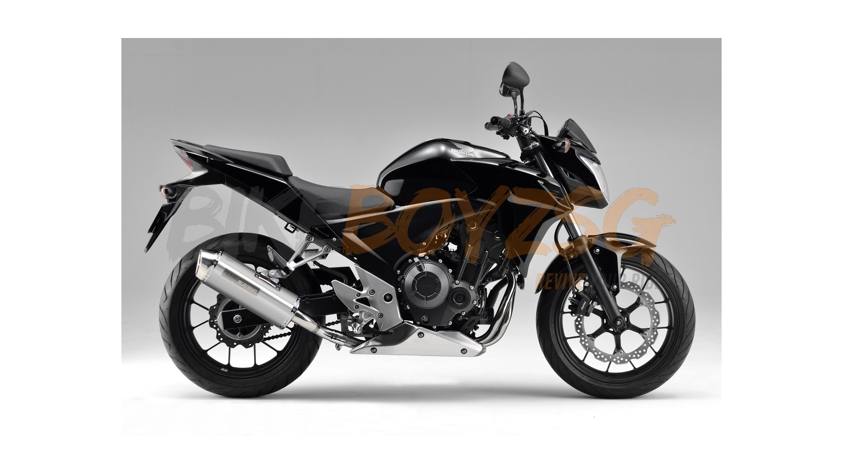 HONDA CB400X 2013-2018 WT TITANIUM SLIP-ON