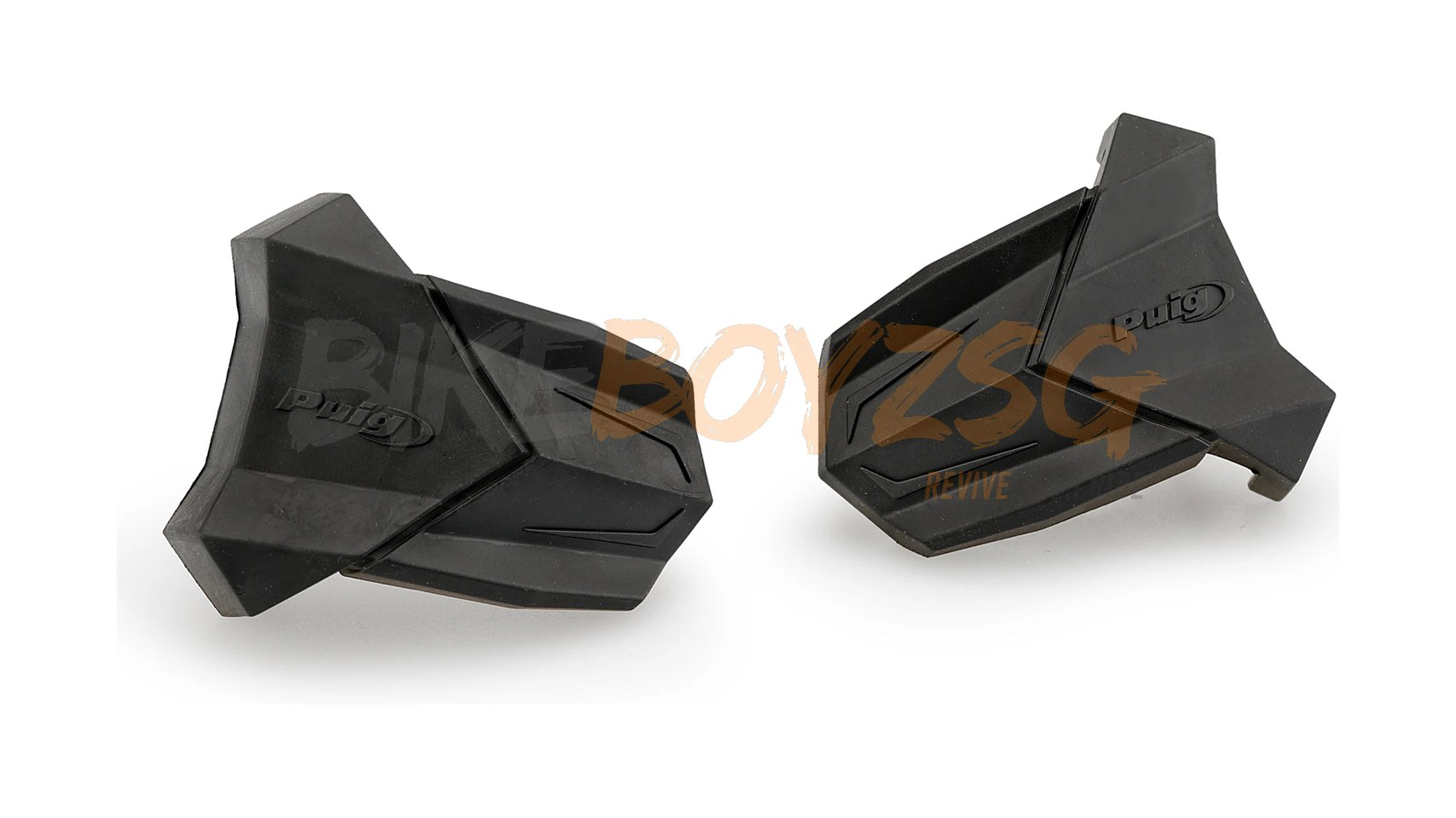 R19 FRAME SLIDERS FOR TRIUMPH DAYTONA 675 2006-2012/ STREET TRIPLE 2007-2012/ STREET TRIPLE R 2009-2012 - BLACK
