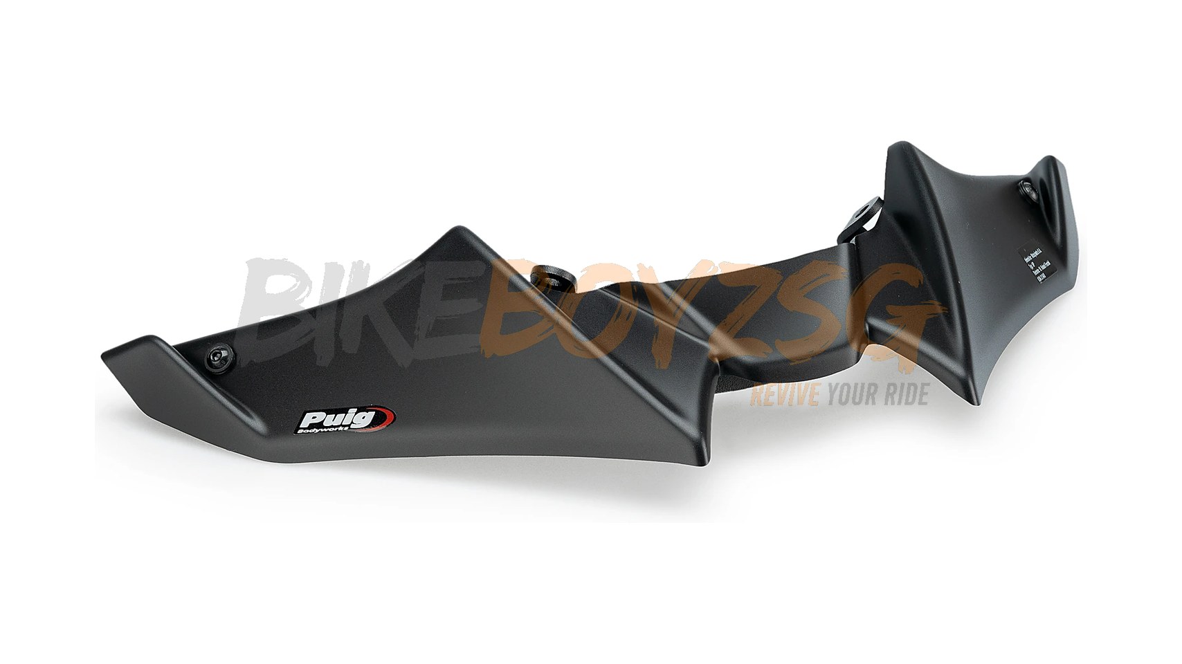DOWNFORCE NAKED FRONTAL SPOILERS FOR YAMAHA MT-09 SP 2021-2023 - BLACK