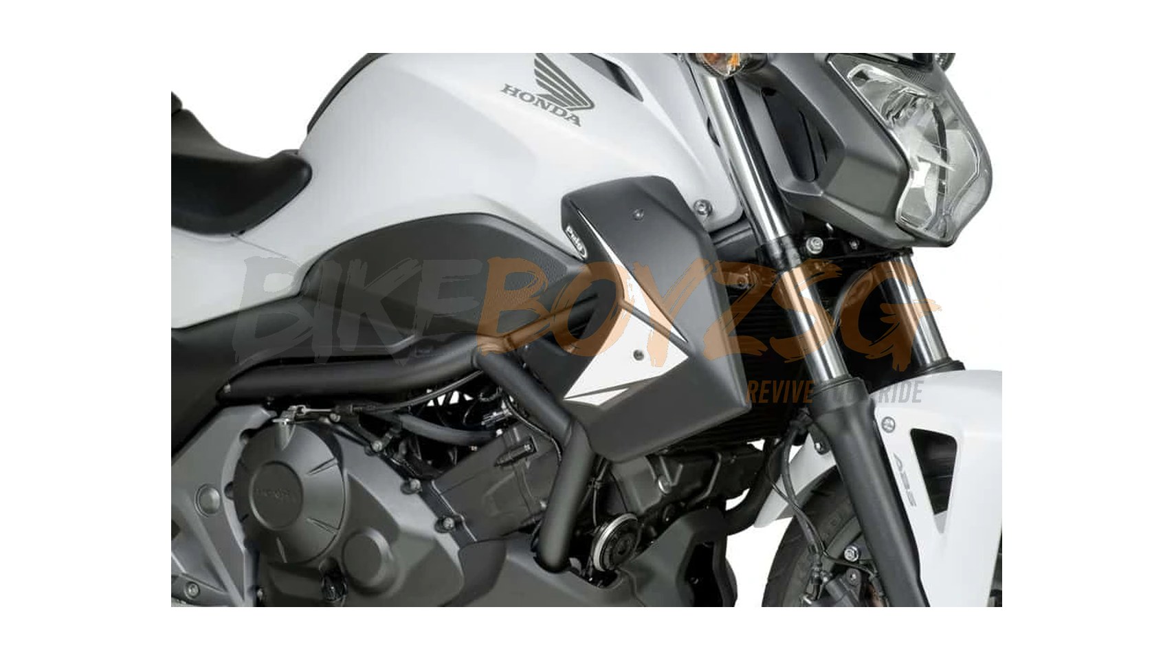 RADIATOR CAPS FOR HONDA NC700S/ NC750S 2012-2013 - MATT BLACK