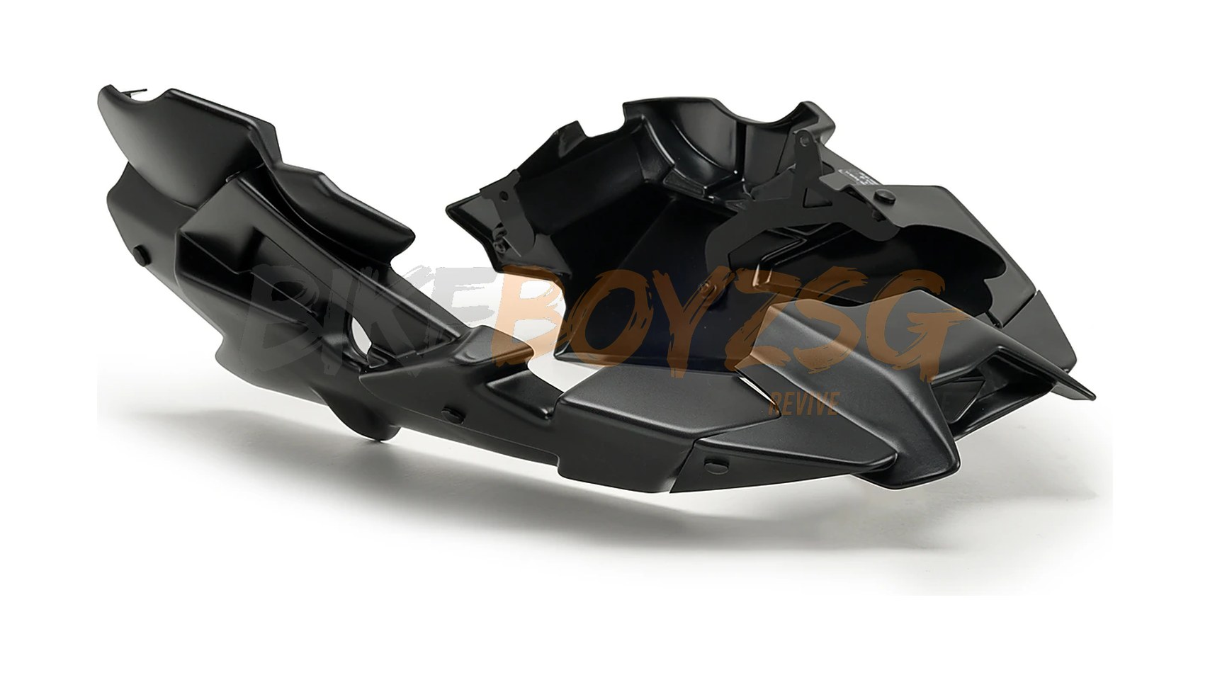 ENGINE SPOILER YAMAHA MT-09/ SP/ TRACER/ TRACER 900GT 2013-2020 - MATT BLACK ( For Akrapovic Mount )