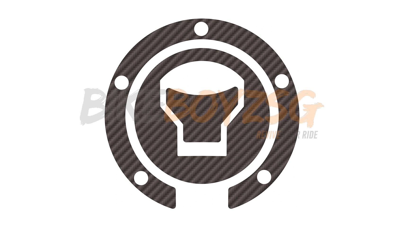 FUEL CAP PROTECTOR X-TREME DUCATI - CARBON LOOK