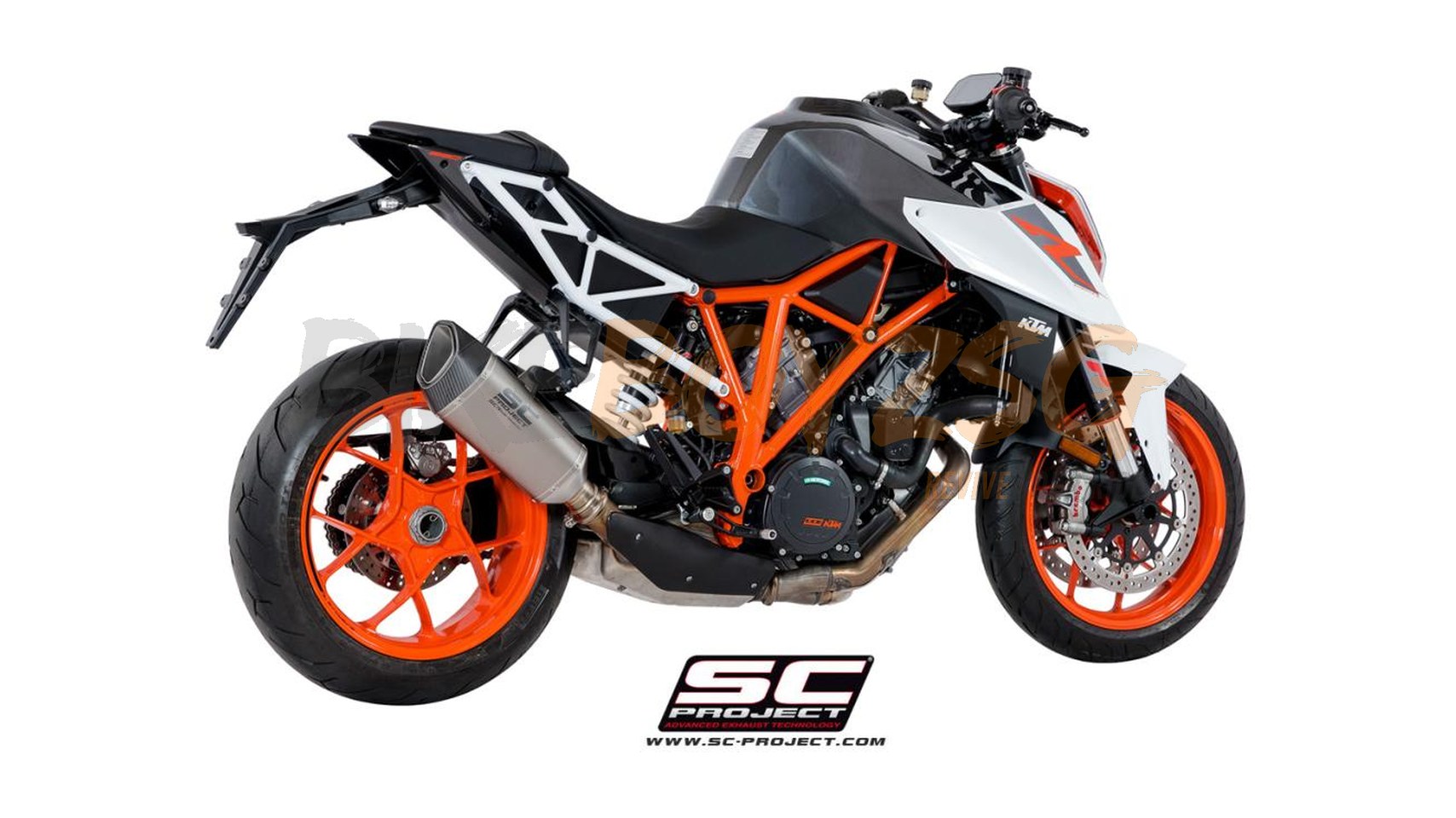 KTM 1290 SUPERDUKE R ( 2017-2020 ) / SUPERDUKE GT (2016 - 2024) - S/ R SC1-R TITANIUM MUFFLER