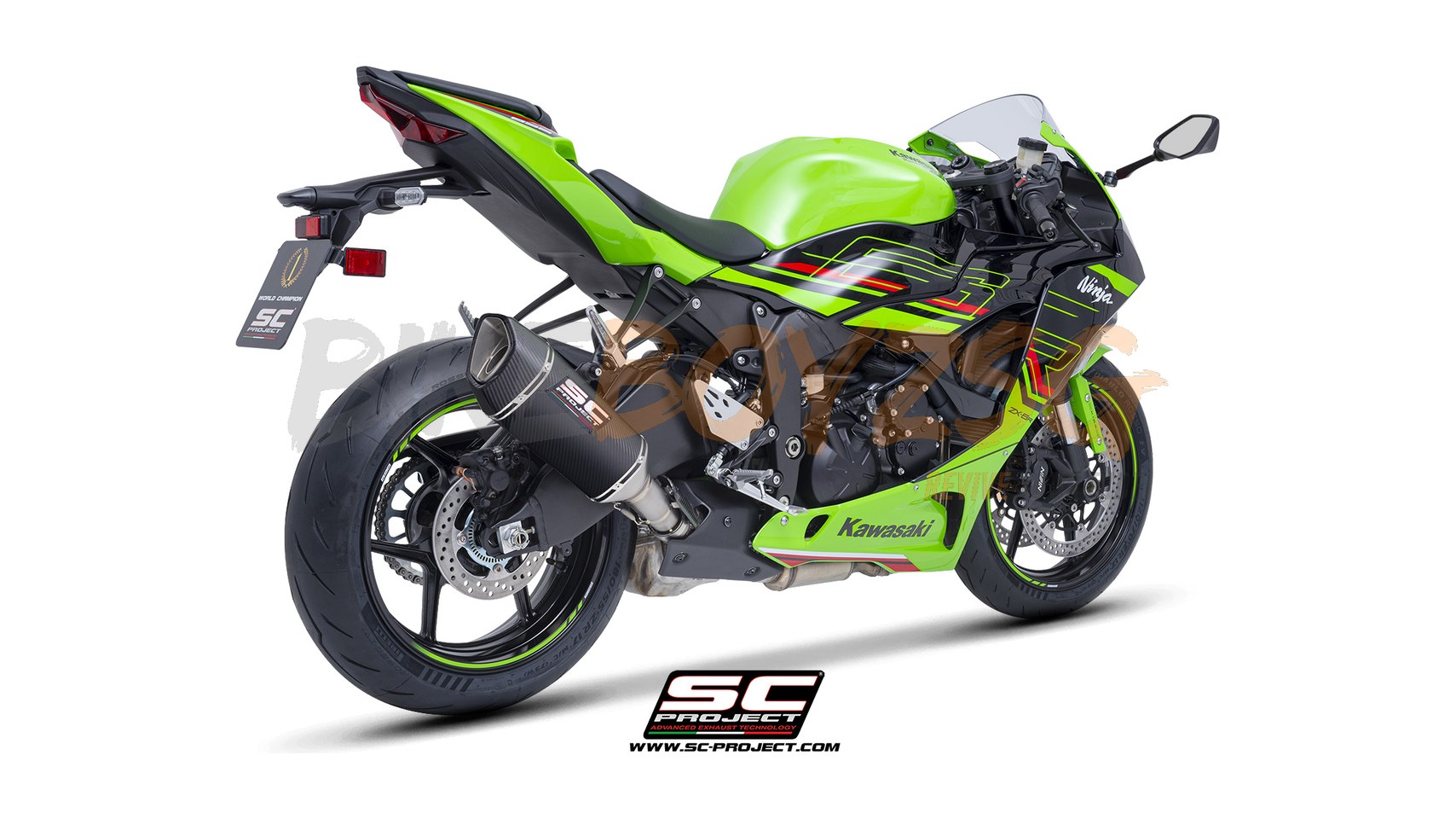 Kawasaki Ninja ZX-6R (2024 - 2026) - SC1-R CARBON MUFFLER
