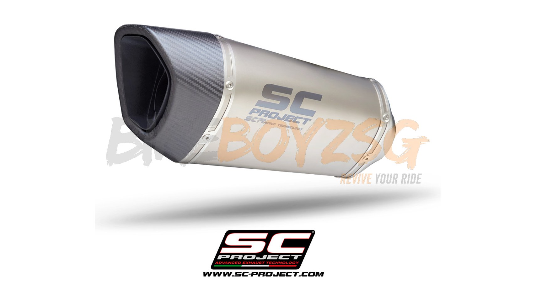 KTM 1290 SUPERDUKE R (2021 - 2023) - S/ R SC1-R TITANIUM MUFFLER