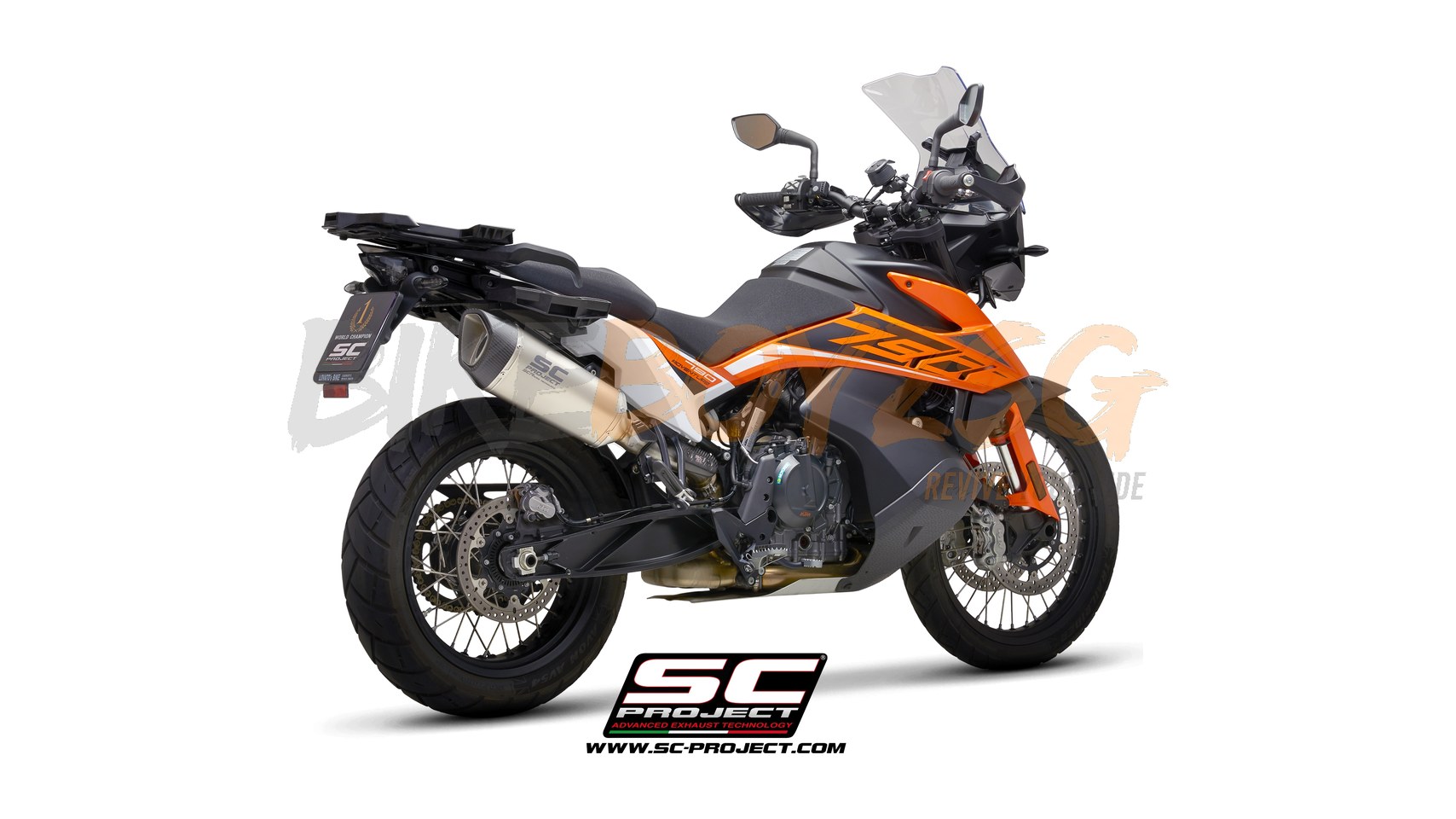 KTM 790 ADVENTURE/ R (2019 - 2020) - S/ R SC1-R TITANIUM MUFFLER