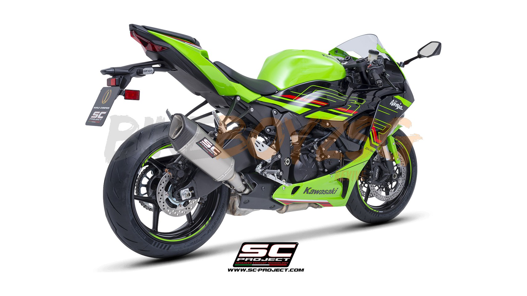 Kawasaki Ninja ZX-6R (2024 - 2026) - SC1-R TITANIUM MUFFLER