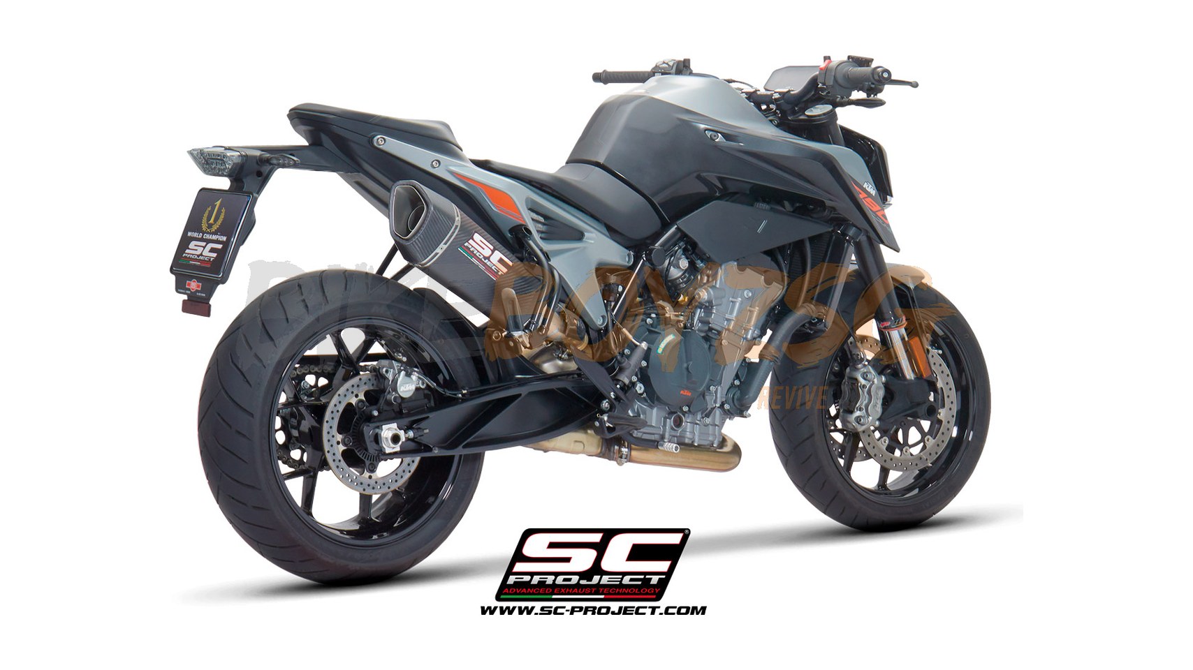 KTM 790 DUKE (2018 - 2020) - S/ R SC1-R CARBON MUFFLER