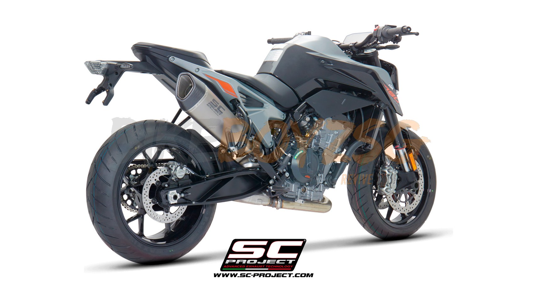 KTM 790 DUKE (2018 - 2020) - S/ R SC1-R TITANIUM MUFFLER