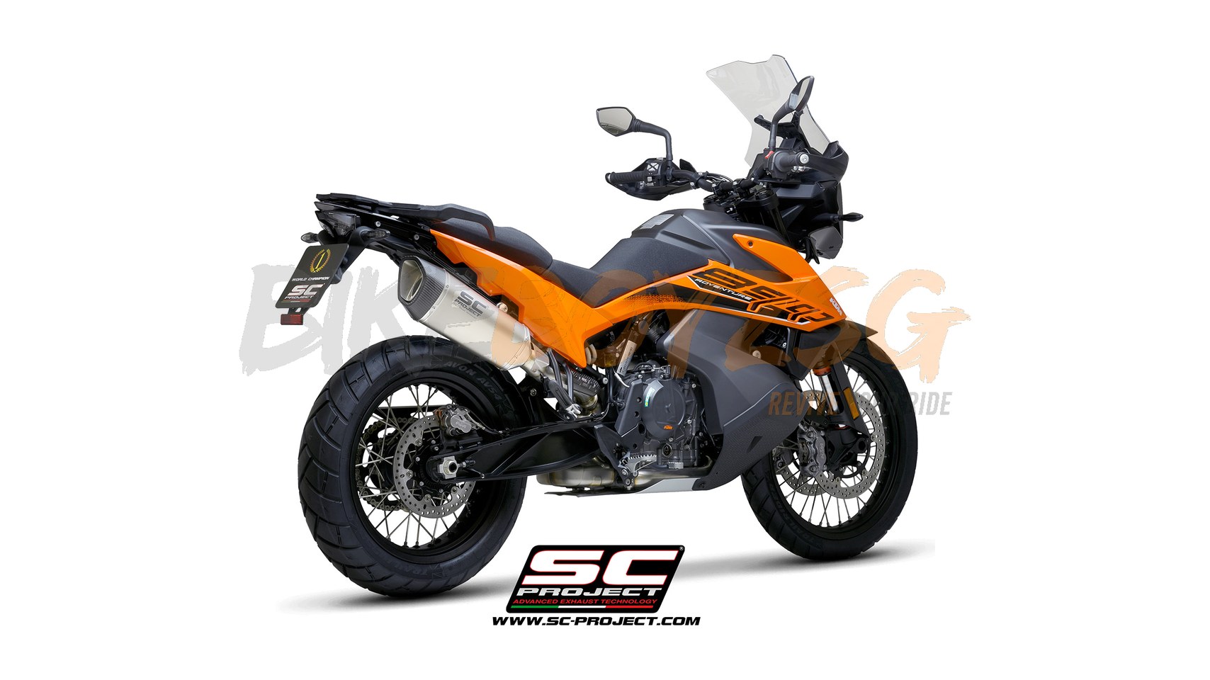 KTM 890 ADVENTURE (2021) - S/ R SC1-R TITANIUM MUFFLER