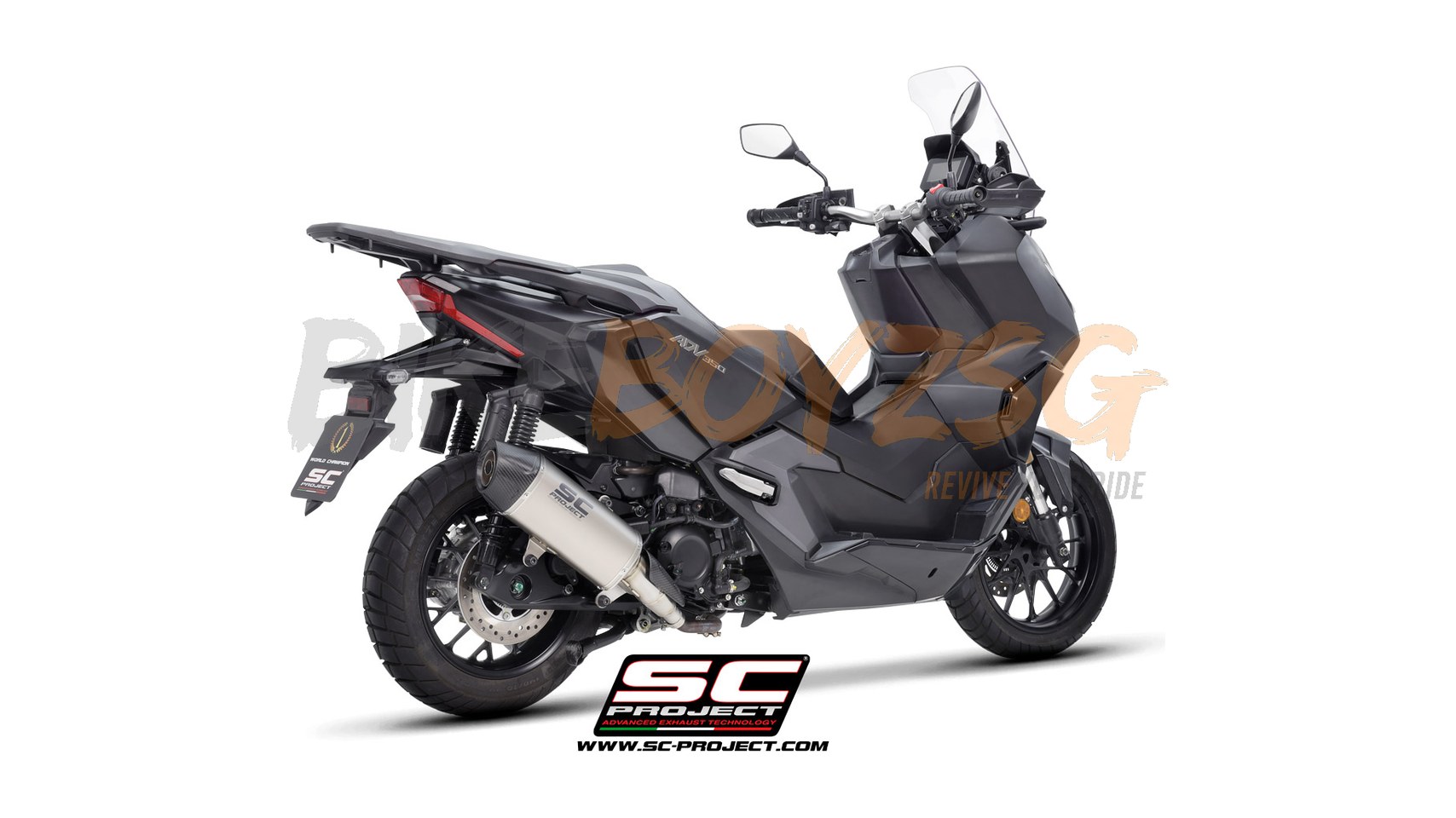 HONDA ADV350 (2022 - 2023) - X-PLORER GT TITANIUM MUFFLER