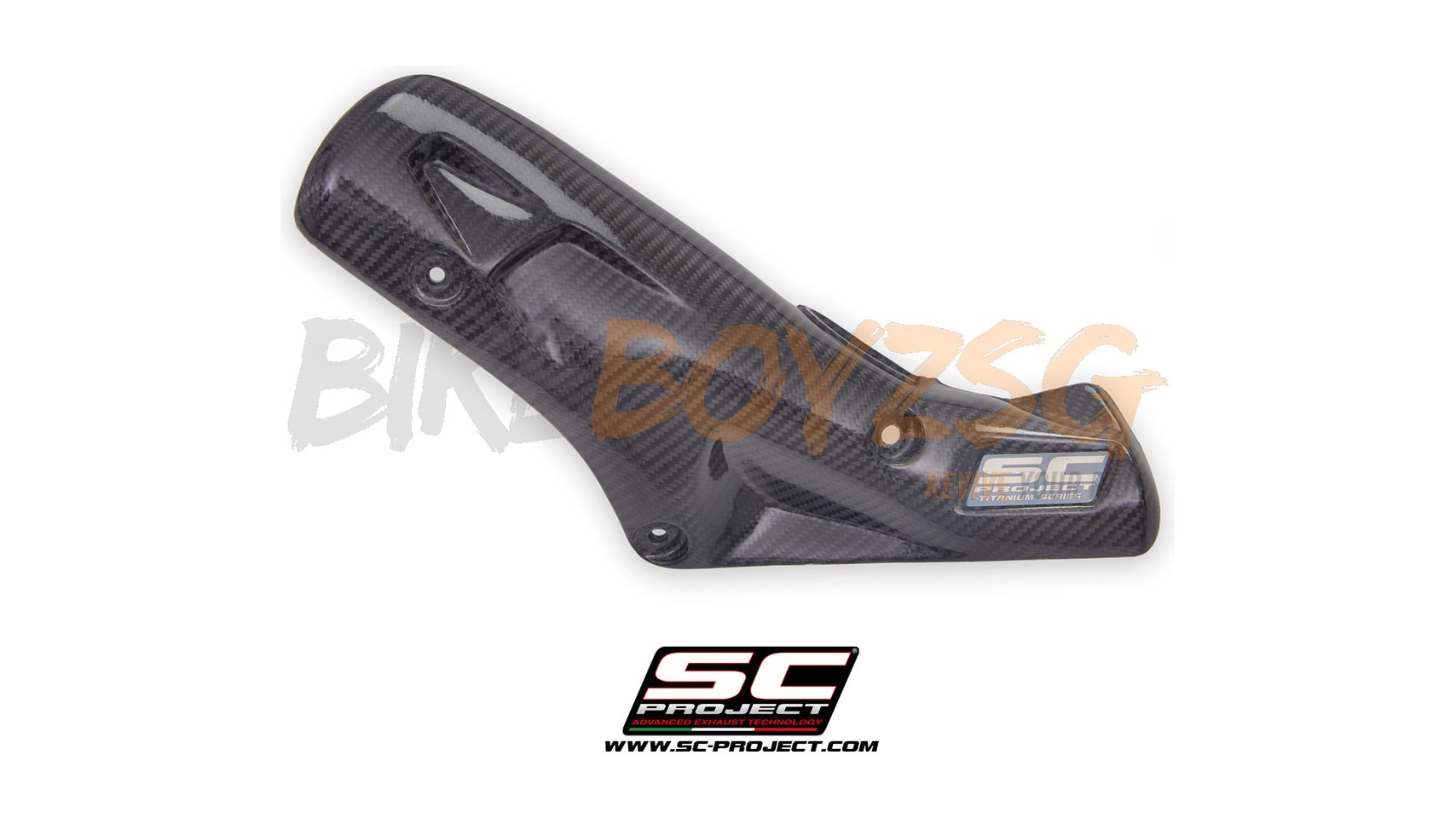 BMW S1000RR (2019 - 2023) CARBON FIBER HEAT PROTECTION SHIELD