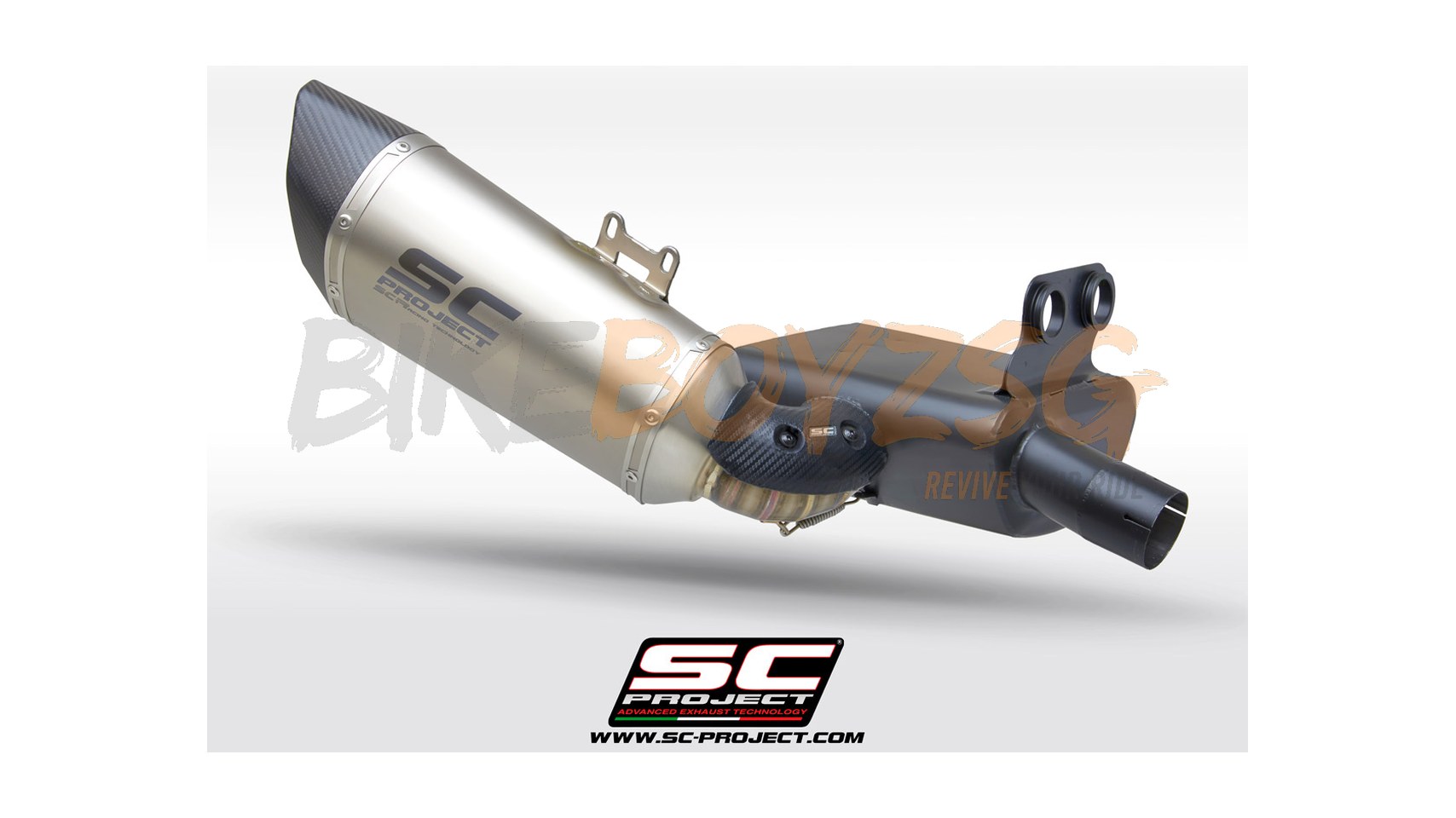 BMW F900XR (2020 - 2023) - S/ R SC1-R TITANIUM MUFFLER