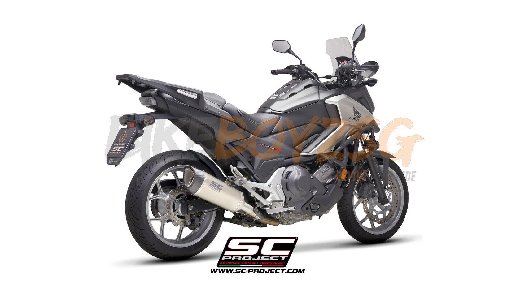 HONDA NC750 (2016 - 2020) S/ X SC1-R TITANIUM MUFFLER