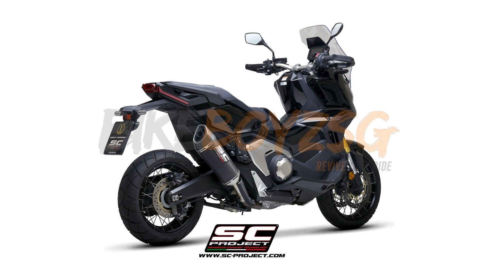 HONDA X-ADV 750 ( 2021 - 2024 ) SC1-R CARBON MUFFLER