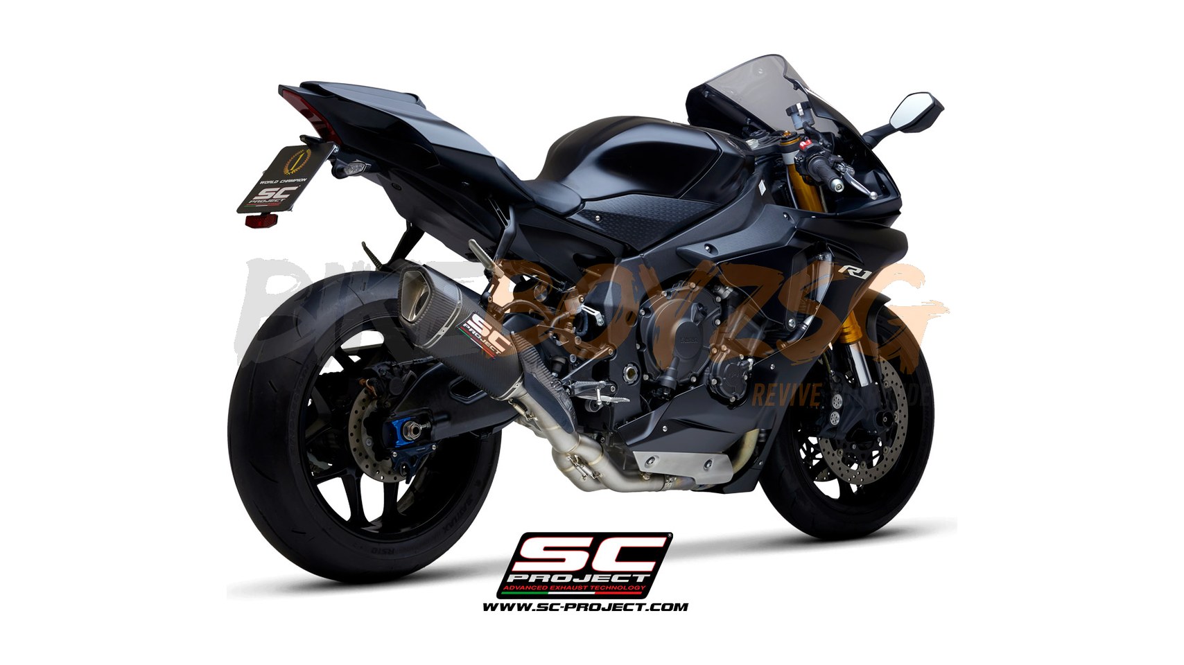 SC1-R Slip-on (carbon, homologated option)