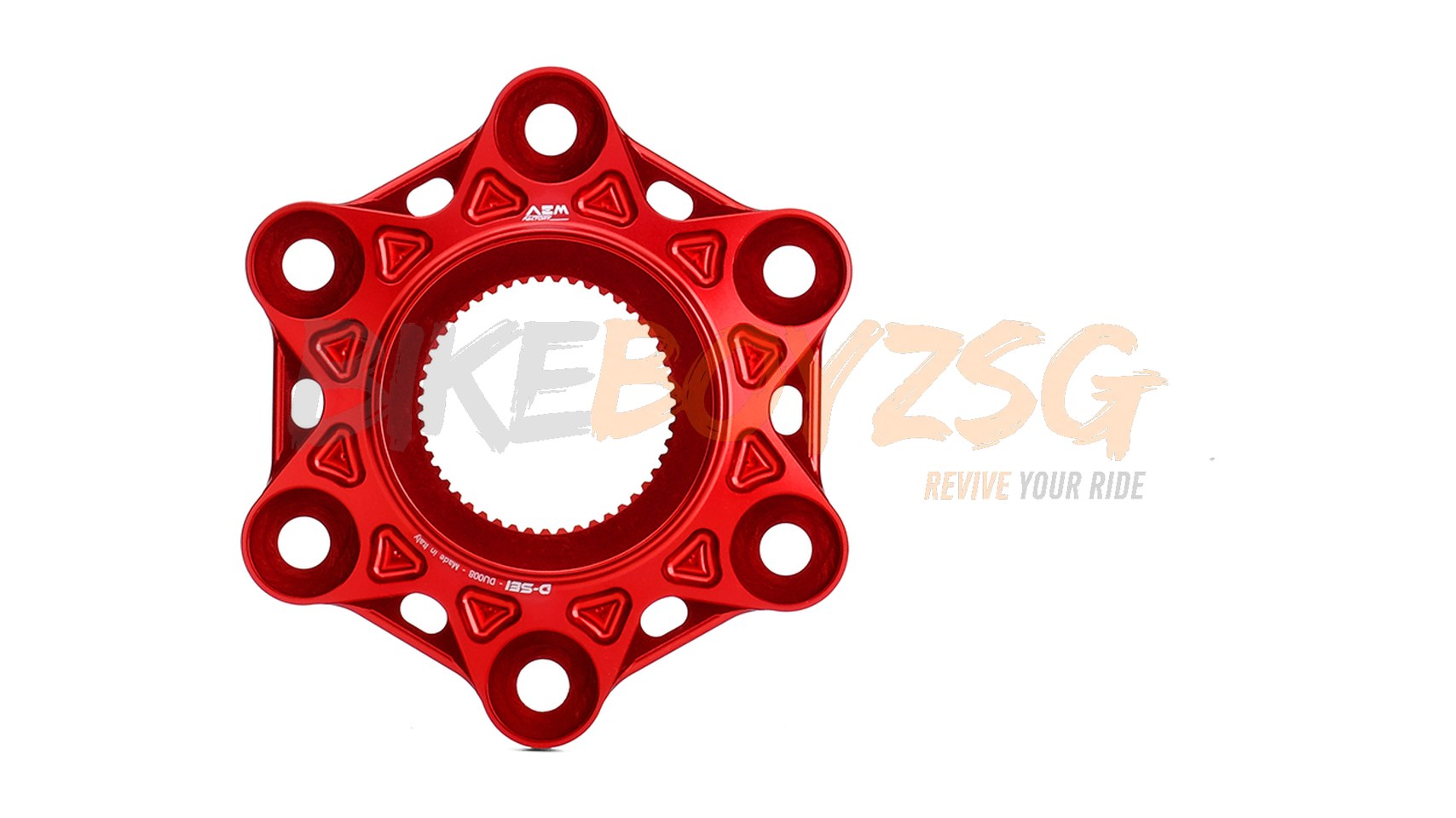 Sprocket Flange “D-SEI” - Red