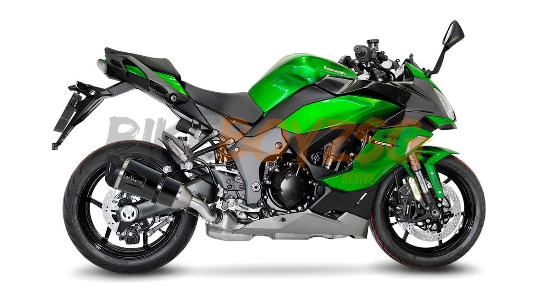 LeoVince Factory S Black Edition Exhaust System – Kawasaki Ninja 1000 SX / Tourer (2020-2024) [14336SB]