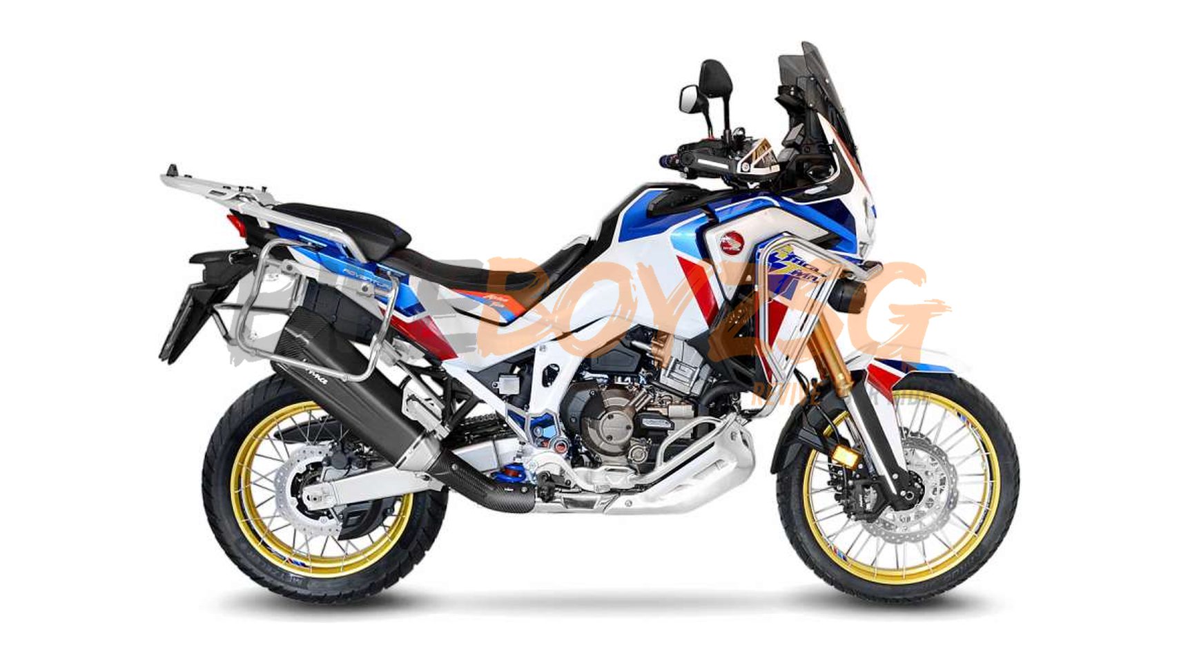 LeoVince LV-12 Black Edition Exhaust System – Honda CRF 1100 L Africa Twin (2020-2024) [15302B]