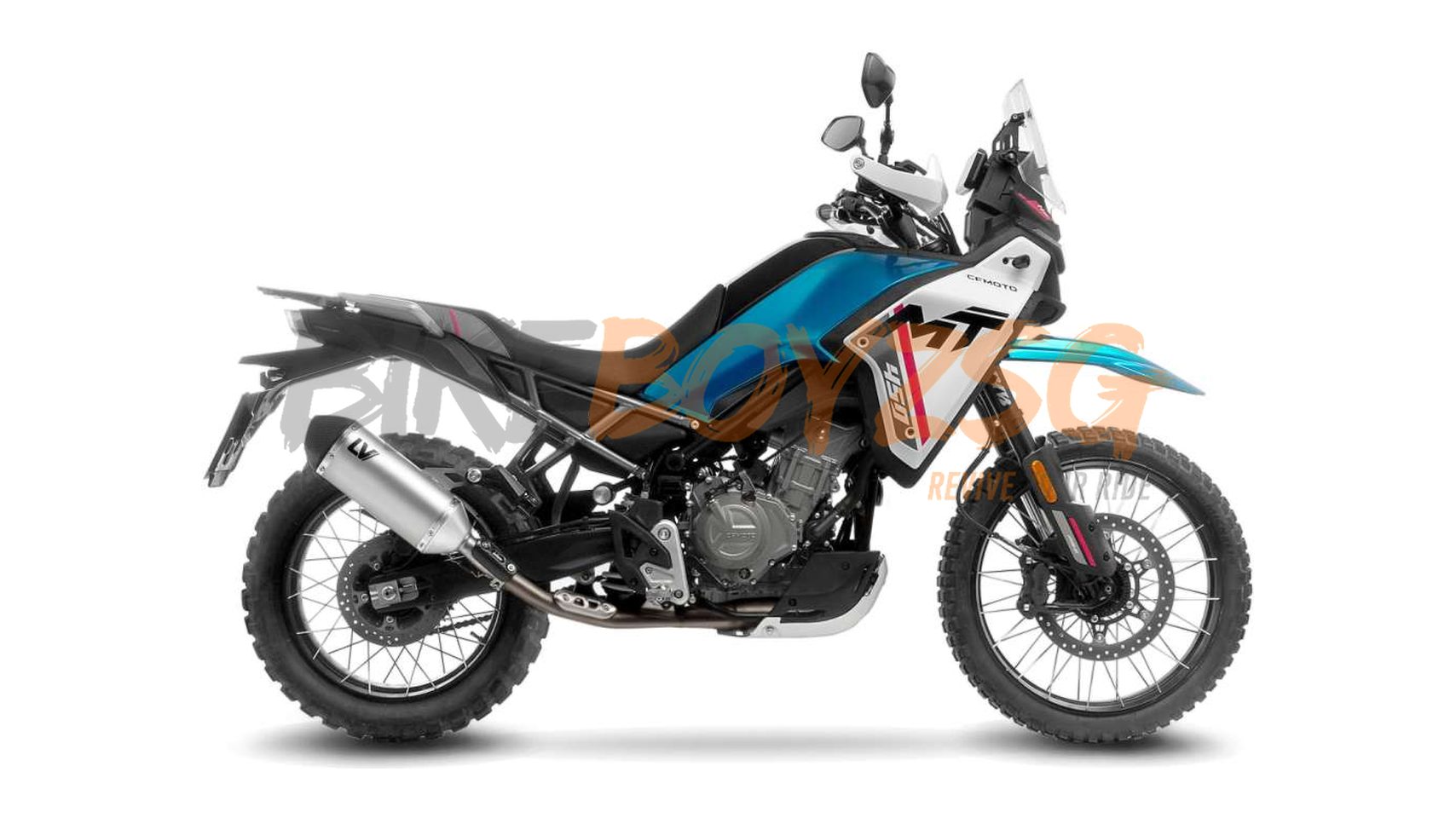 LeoVince LV-14 Exhaust System – CF Moto 450 MT (2025-2026) [15612]
