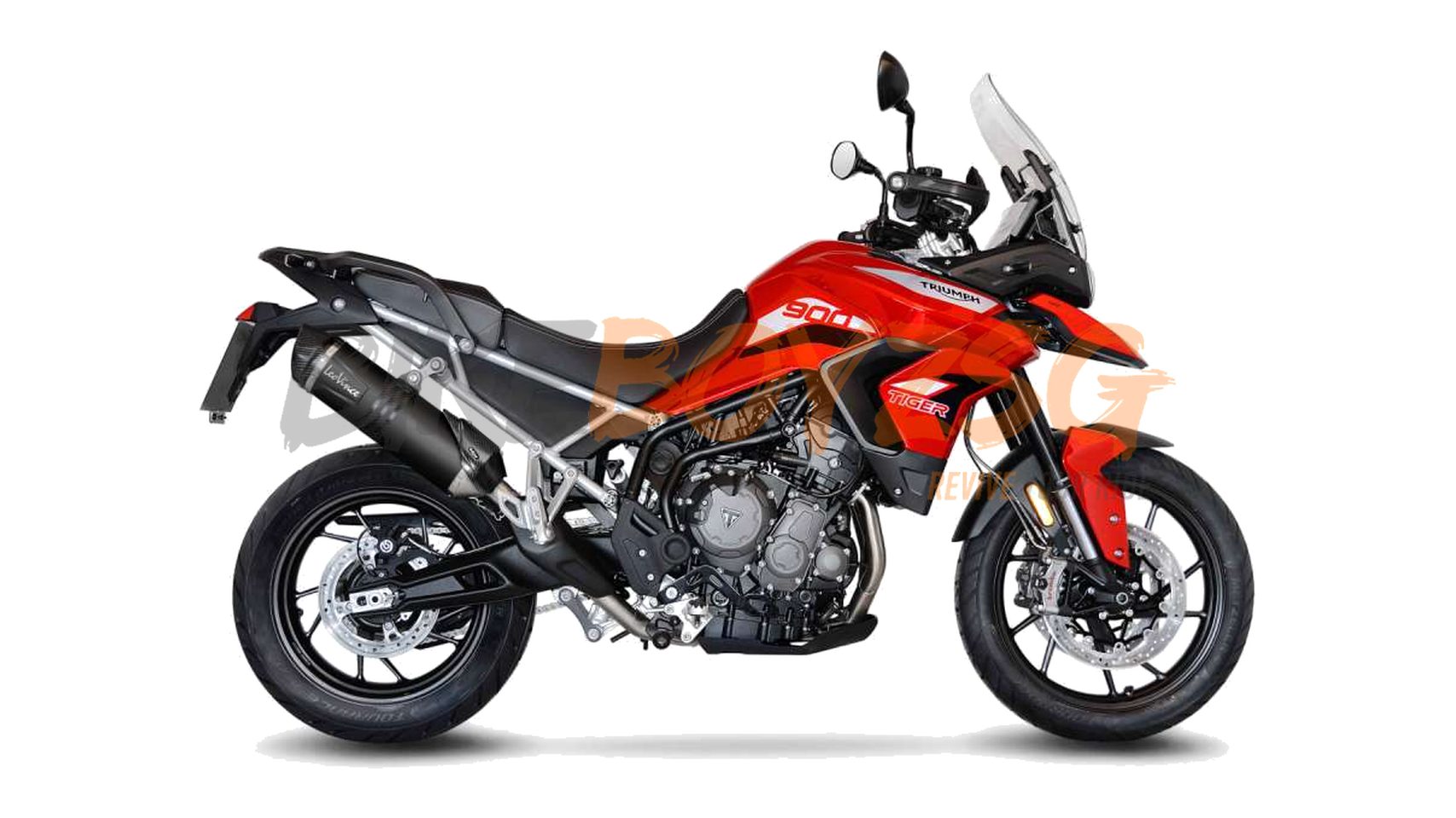 LeoVince LV ONE EVO Black Edition Exhaust System – Triumph Tiger 850 / 900 GT/Rally/Pro (2020-2023) [14352EB]