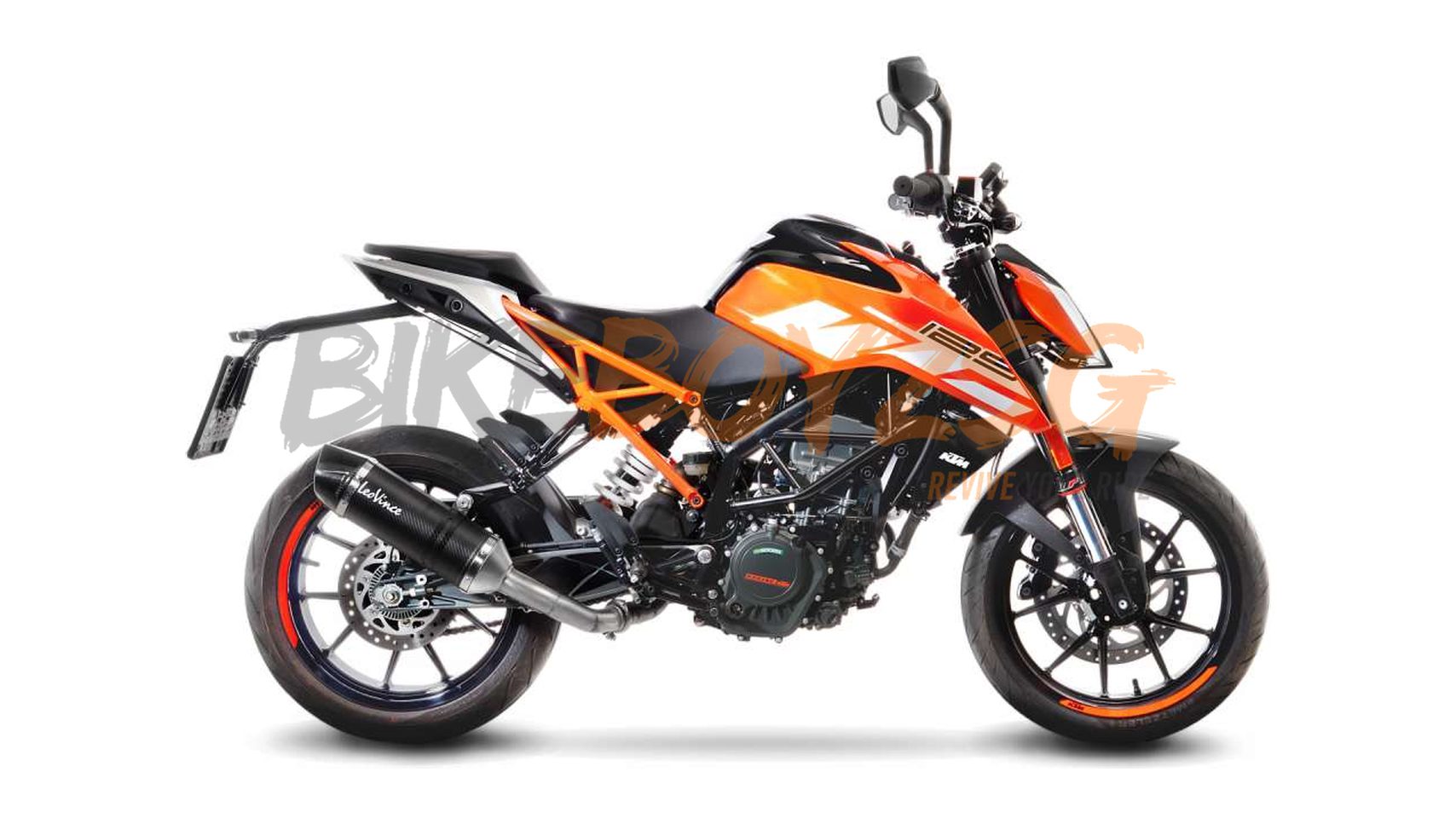 LeoVince LV ONE EVO Carbon Fibre Exhaust System – KTM Duke 125 / Duke 390 / RC 390 [14186E]
