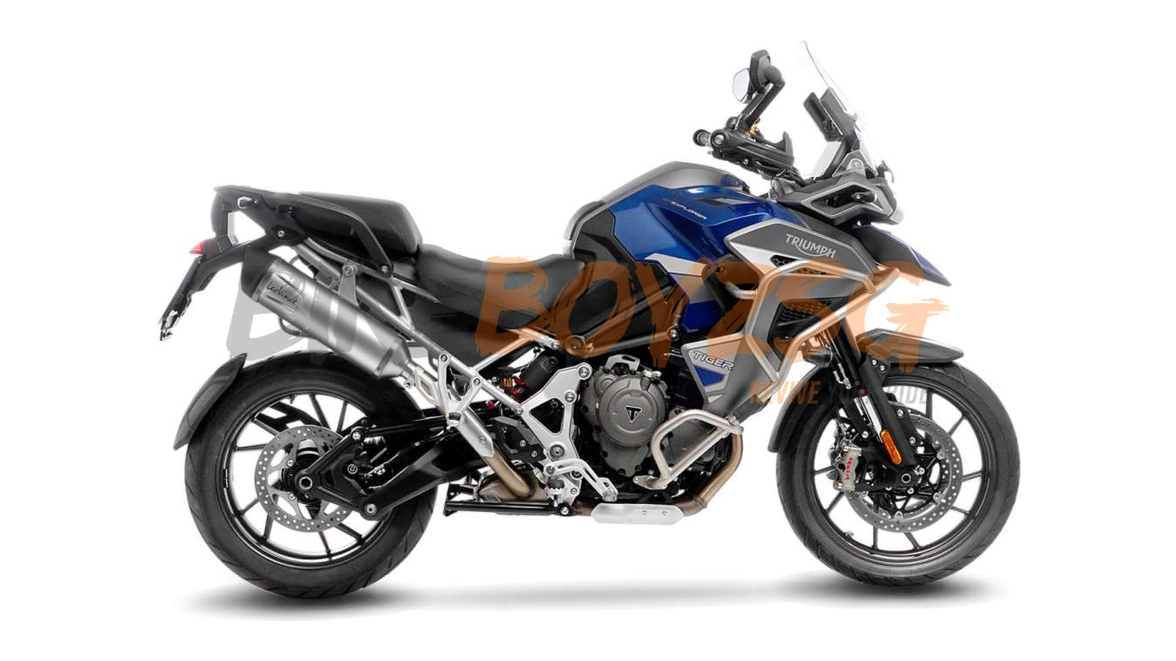 LeoVince LV ONE EVO Exhaust System – Triumph Tiger 1200 GT/Rally/Pro/Explorer (2022-2024) [14421E]