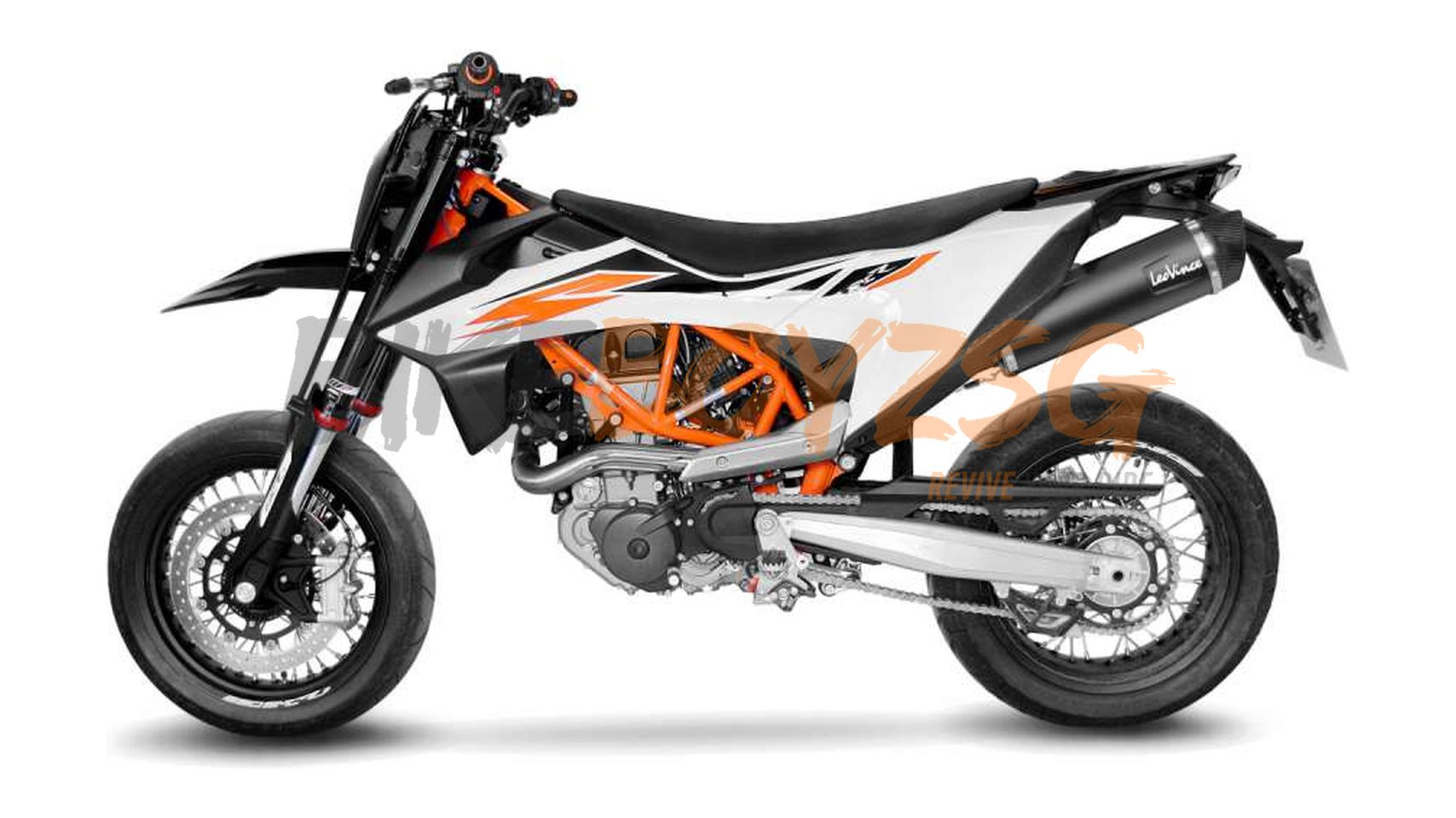 LeoVince Nero Exhaust System – KTM 690 SMC R / 690 Enduro R (2019-2020) [14065K]